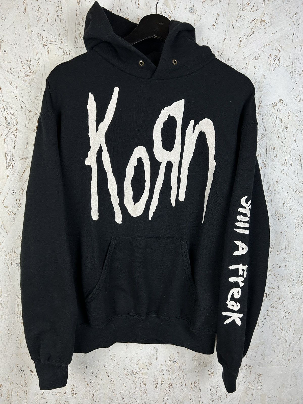Band Tees Vintage Korn Still A Freak Band Hoodie Black M Size US M / EU 48-50 / 2 - 1 Thumbnail