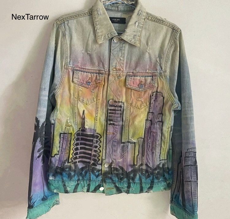 Amiri AMIRI 19ss Metropolitan Rendering Jacket 2412-Nextarrow Size US M / EU 48-50 / 2 - 1 Thumbnail