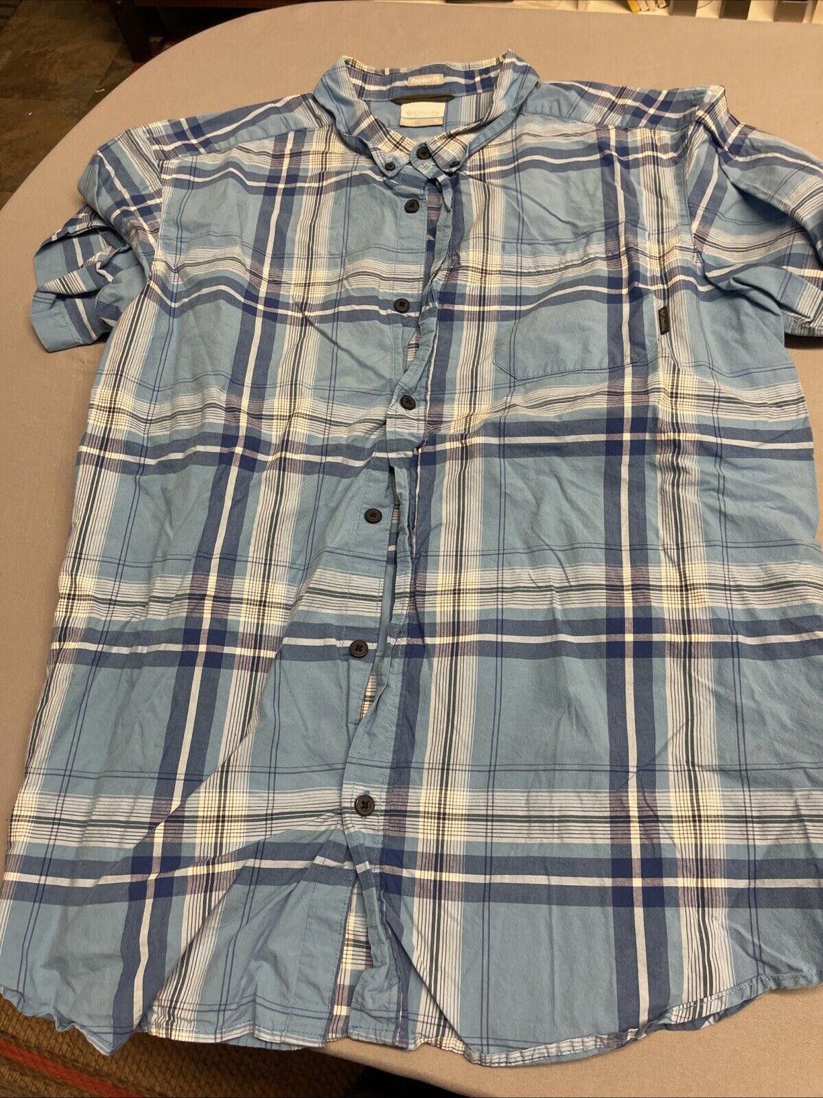 Columbia Lot of 4 Columbia Shirts XL 3 Short Sleeve 1 Long Sleeve Size US XL / EU 56 / 4 - 6 Thumbnail