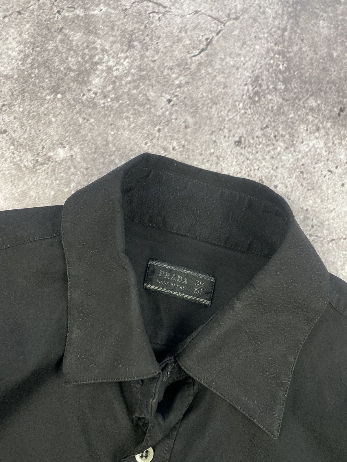Prada Prada Pocket Nylon button ups Shirt long sleeve Size US M / EU 48-50 / 2 - 6 Thumbnail