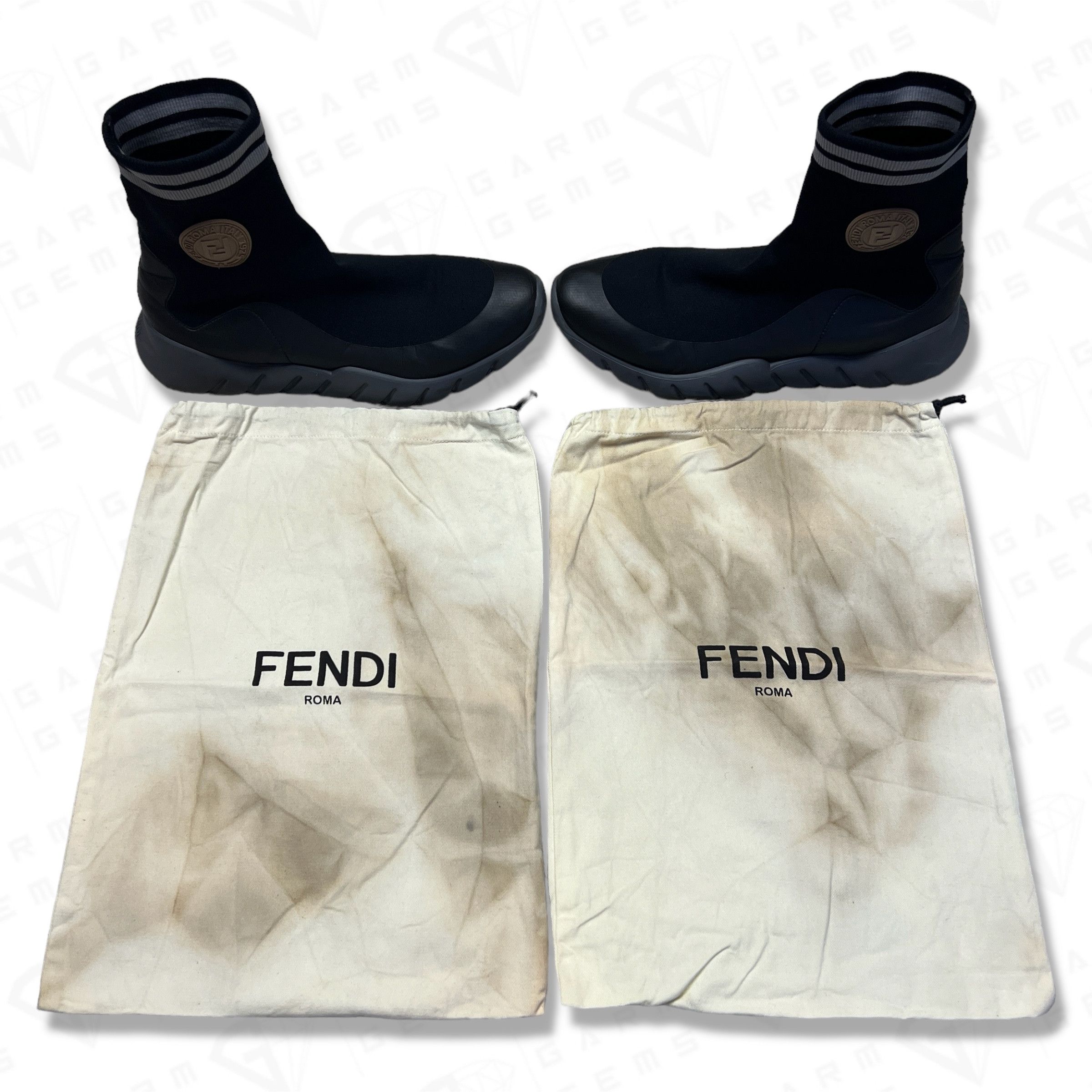 Fendi Fendi Sock Trainers Size US 10 / EU 43 - 10 Thumbnail