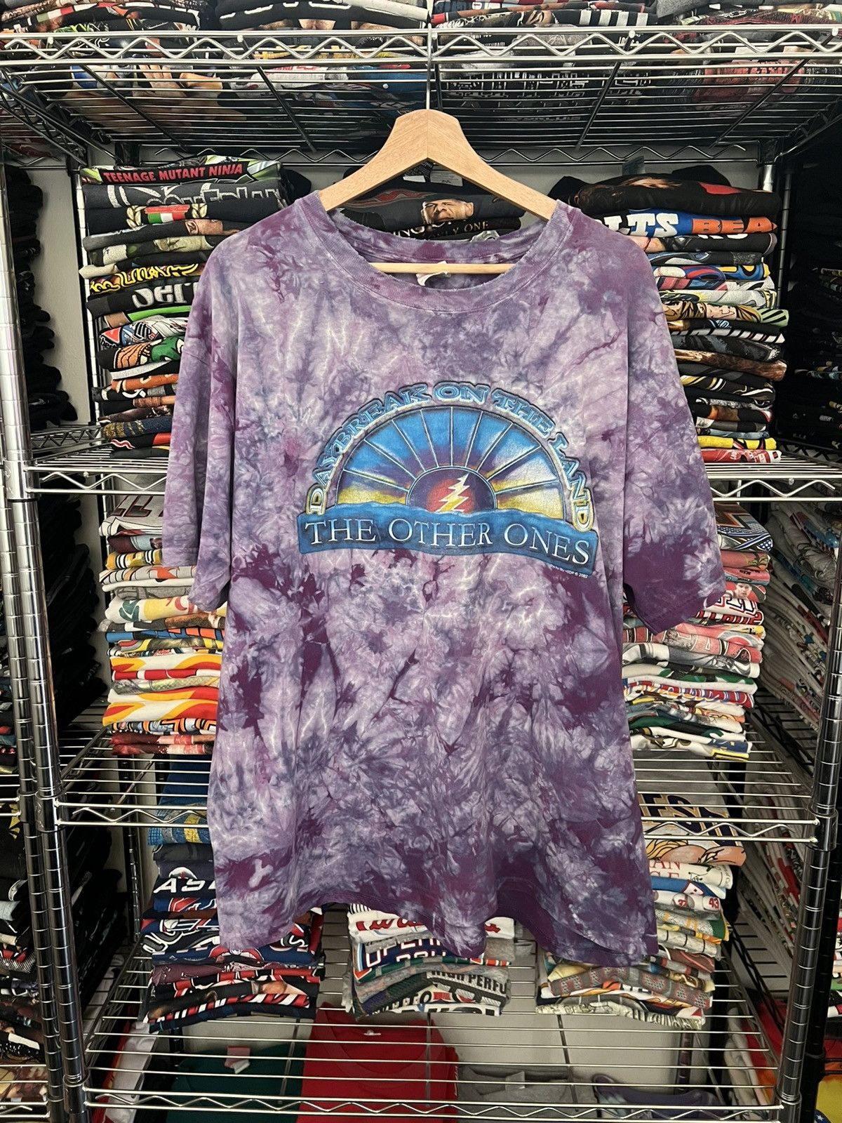 Grateful Dead 2002 The Other Ones Daybreak on the Land Fall Band Tour Tee Size US XL / EU 56 / 4 - 1 Thumbnail