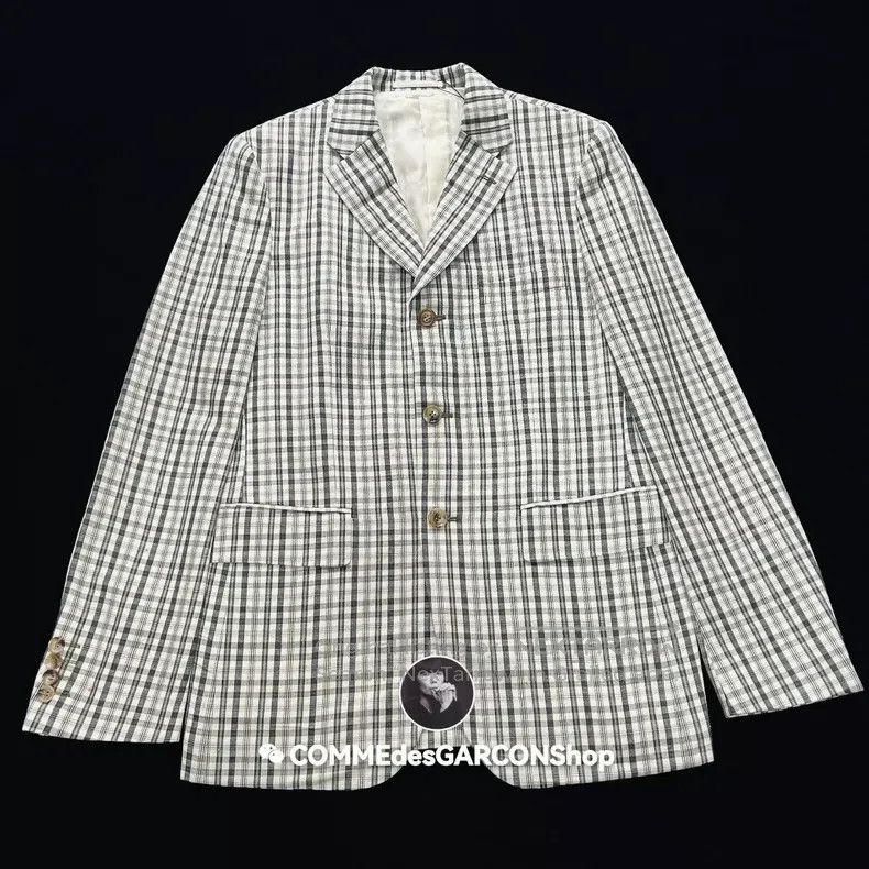 Comme des Garcons Comme Des Garcons Classic check blazer Size US M / EU 48-50 / 2 - 1 Thumbnail
