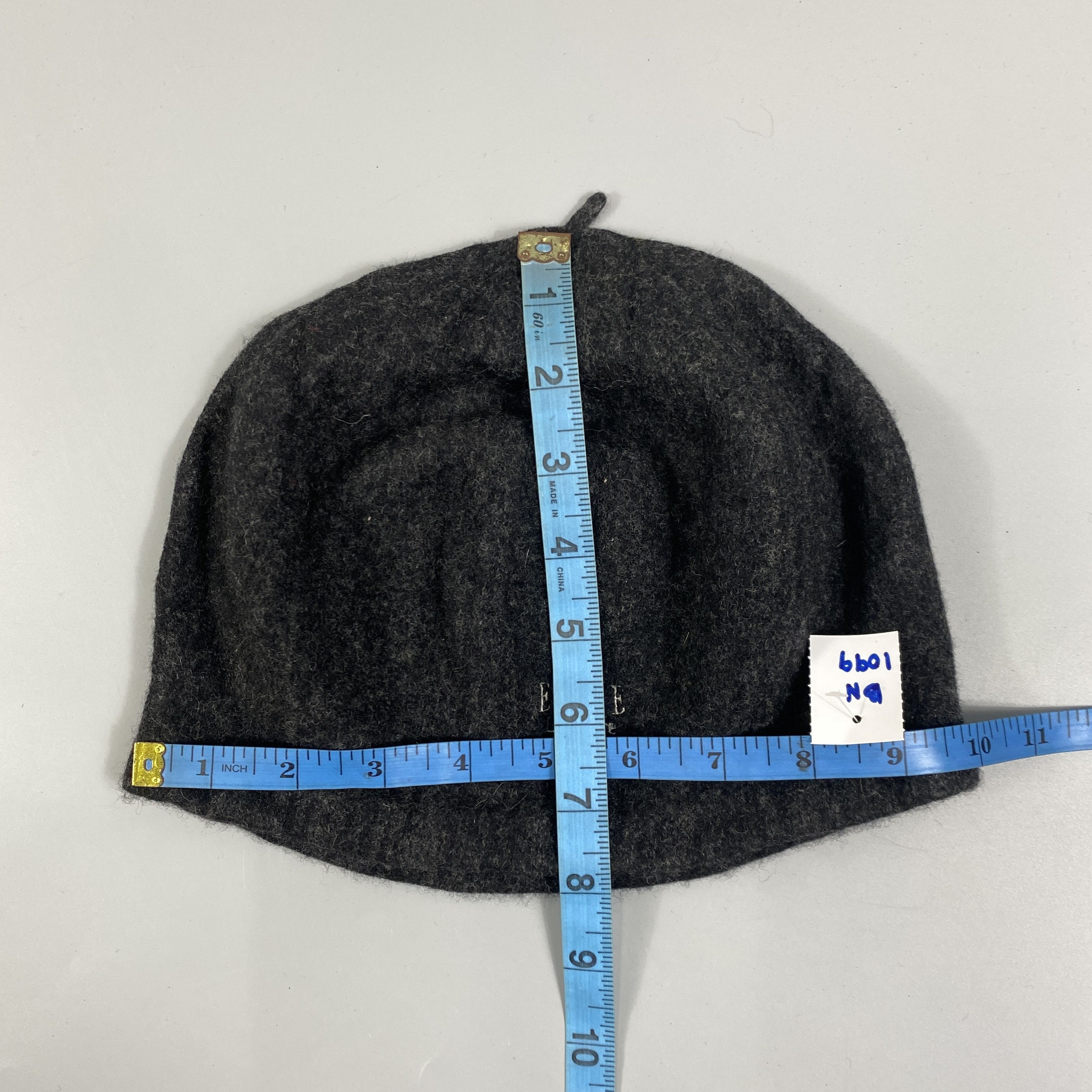 Japanese Brand Elle Plain Beanie Hats -BN1099 Size ONE SIZE - 5 Thumbnail