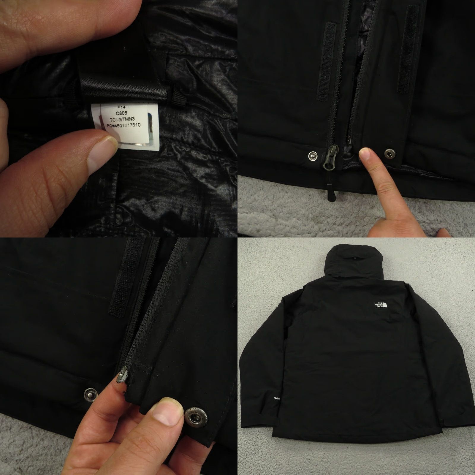The North Face VINTAGE North Face Jacket Mens Large Plasma Thermoball Primaloft Lined Hyvent Waterproof Jacket Size US L / EU 52-54 / 3 - 8 Thumbnail