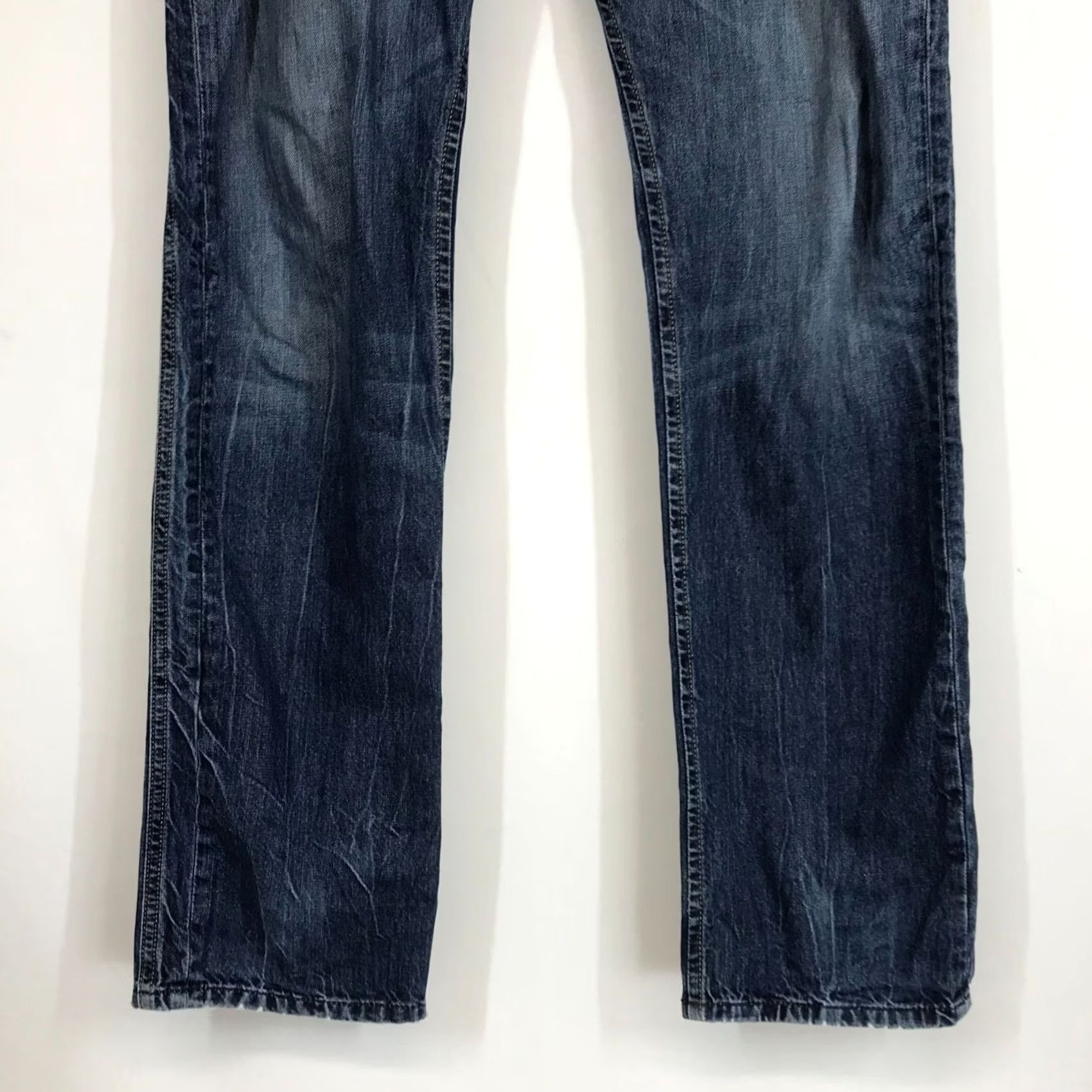 Diesel Diesel Mens Jeans Blue 33 X 32 Slim Tapered Darron Regular Fit Size US 33 - 3 Thumbnail