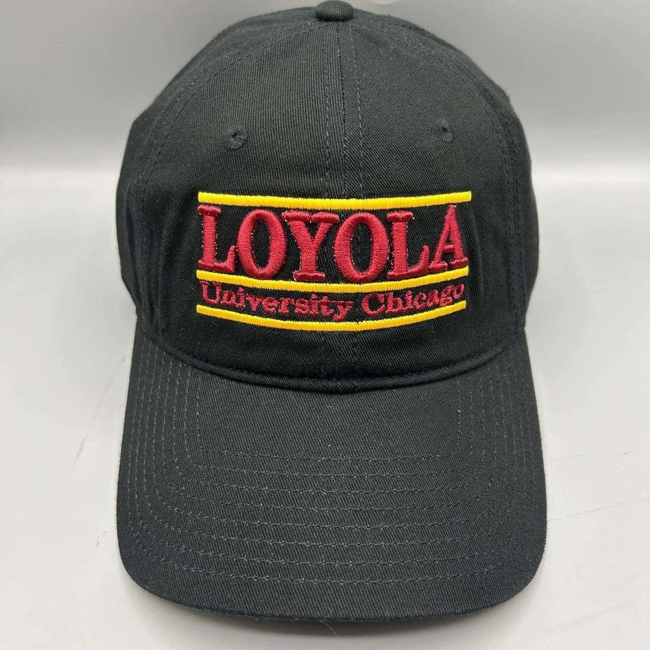 The Game Loyola University Chicago Hat Men Black Strap Back Cotton Size ONE SIZE - 1 Thumbnail