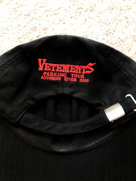 Vetements Vetements 2016 Parking Tour Cap | Grailed