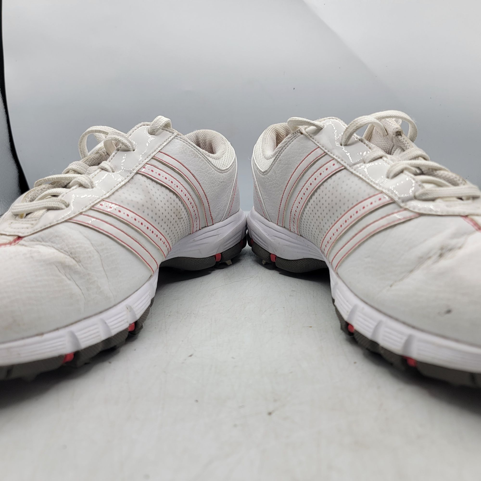 Nike Nike Delight Womens 9.5 White Red Golf Shoes Summer Sports O Size US 9.5 / IT 39.5 - 3 Thumbnail