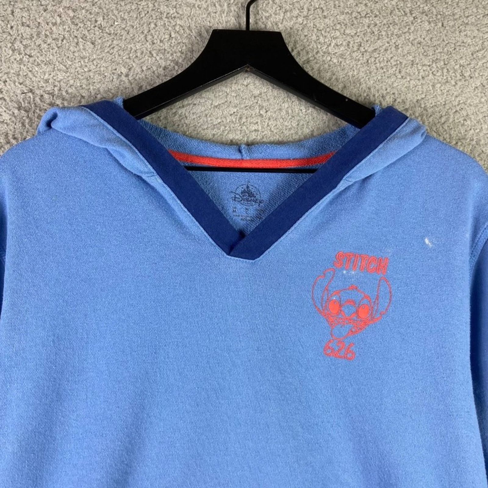 Disney Disney Sweatshirt Stitch Lilo Pullover Hooded Blue Size M Size US M / EU 48-50 / 2 - 4 Thumbnail