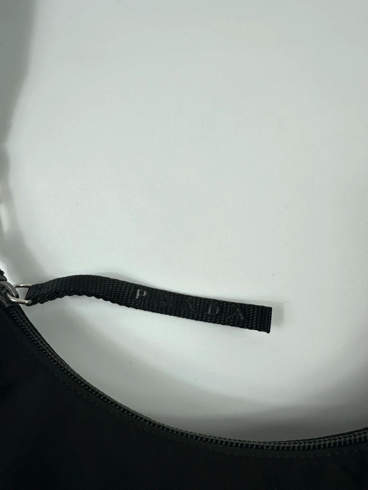 Prada Prada Milano FW99 Black Leather & Nylon Shoulder Bag Size ONE SIZE - 3 Thumbnail