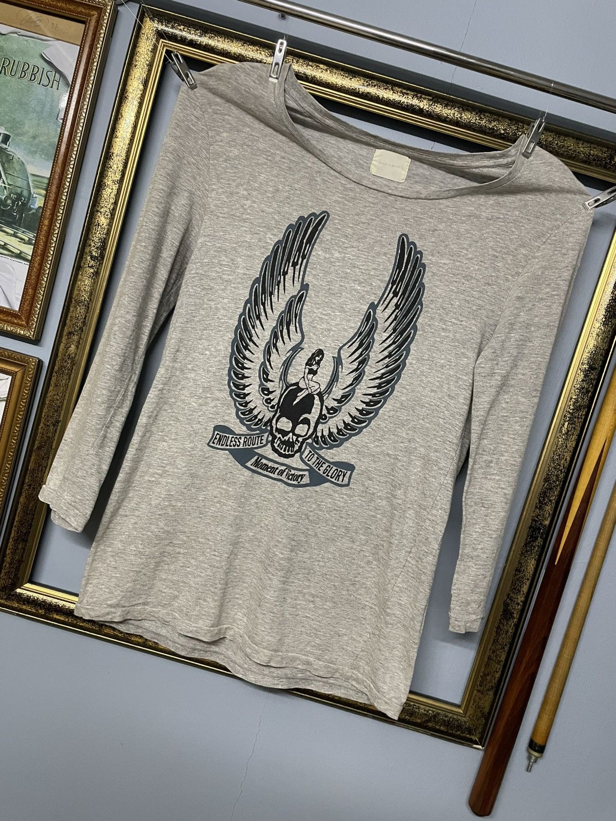 Hysteric Glamour Vintatge 90s Japan Designer Barrel&Barrel Skull Art Girl Size US S / EU 44-46 / 1 - 2 Thumbnail