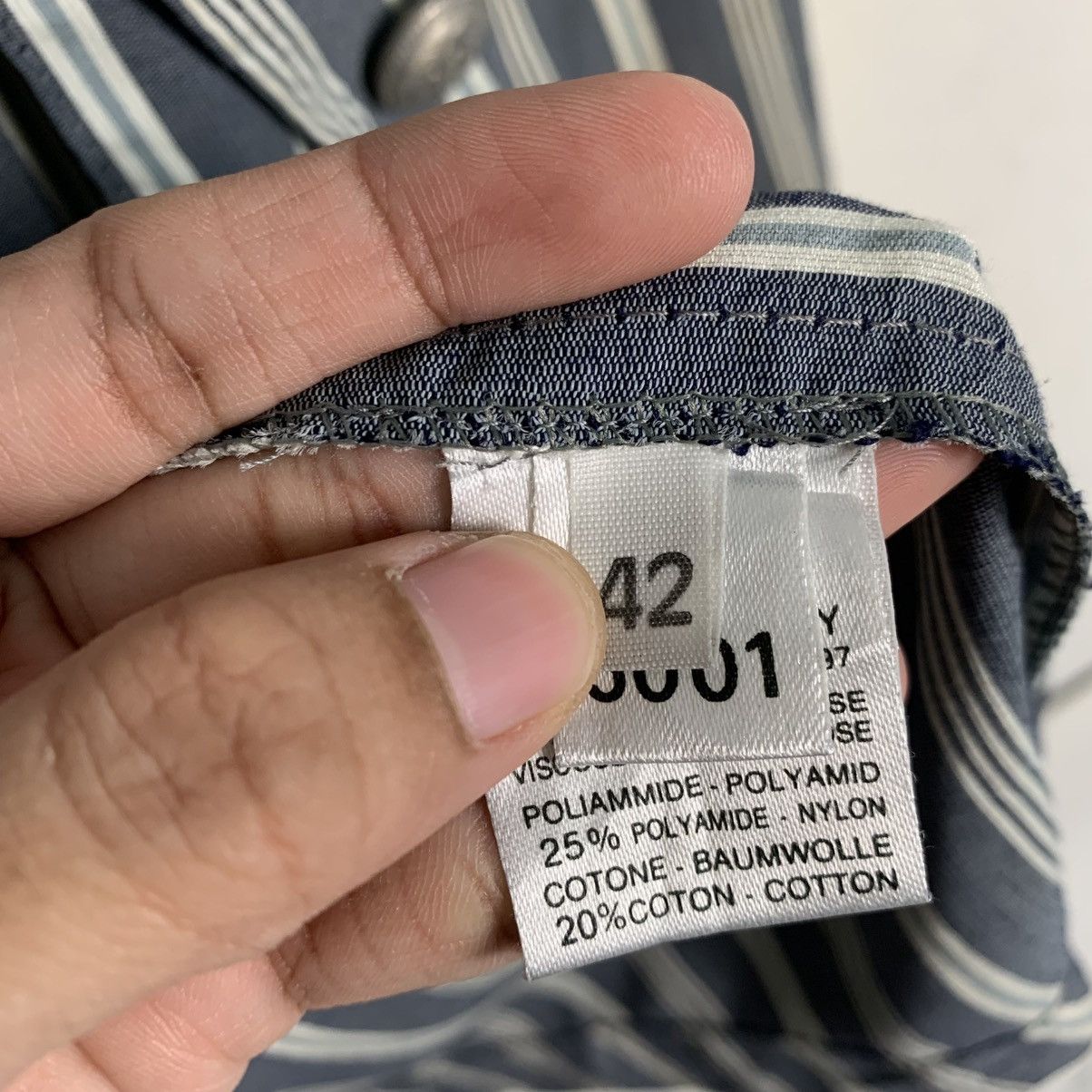 United Colors Of Benetton United Color Of Benetton Stripe Casual Jacket Size M / US 6-8 / IT 42-44 - 16 Thumbnail