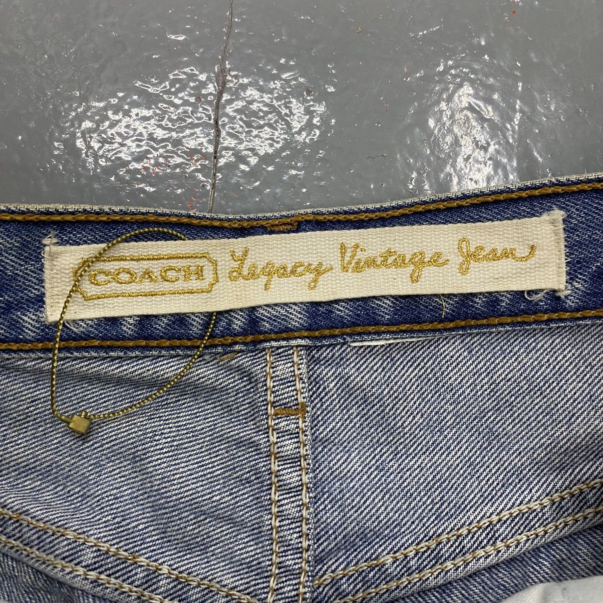 Coach Archive Coach Legacy Vintage Jeans Patchwork Sample Rare Size US 31 - 12 Thumbnail
