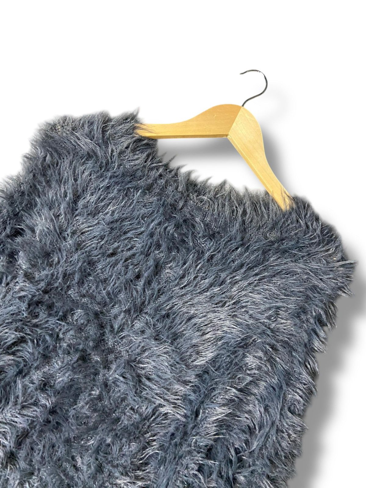 Japanese Brand Japanese Brand Faux Fur Shaggy Pullover Jacket (169) Size ONE SIZE - 4 Thumbnail