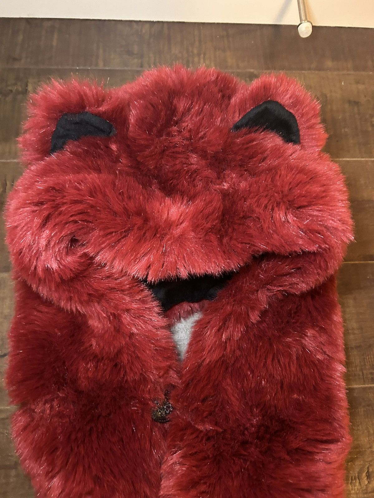 Vintage Vintage brand faux fur bear hat hood accessory Size ONE SIZE - 4 Thumbnail