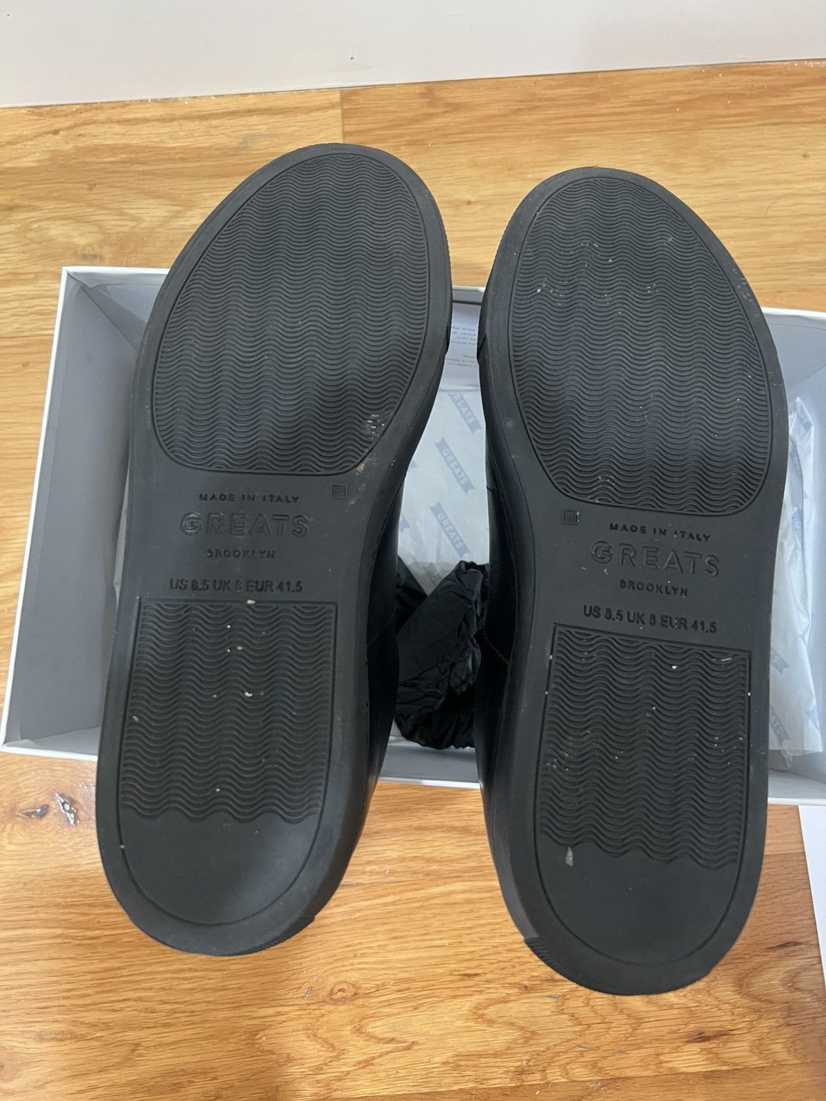 Greats Greats The Royale All Black Sz 8.5 Size US 8.5 / EU 41-42 - 4 Thumbnail