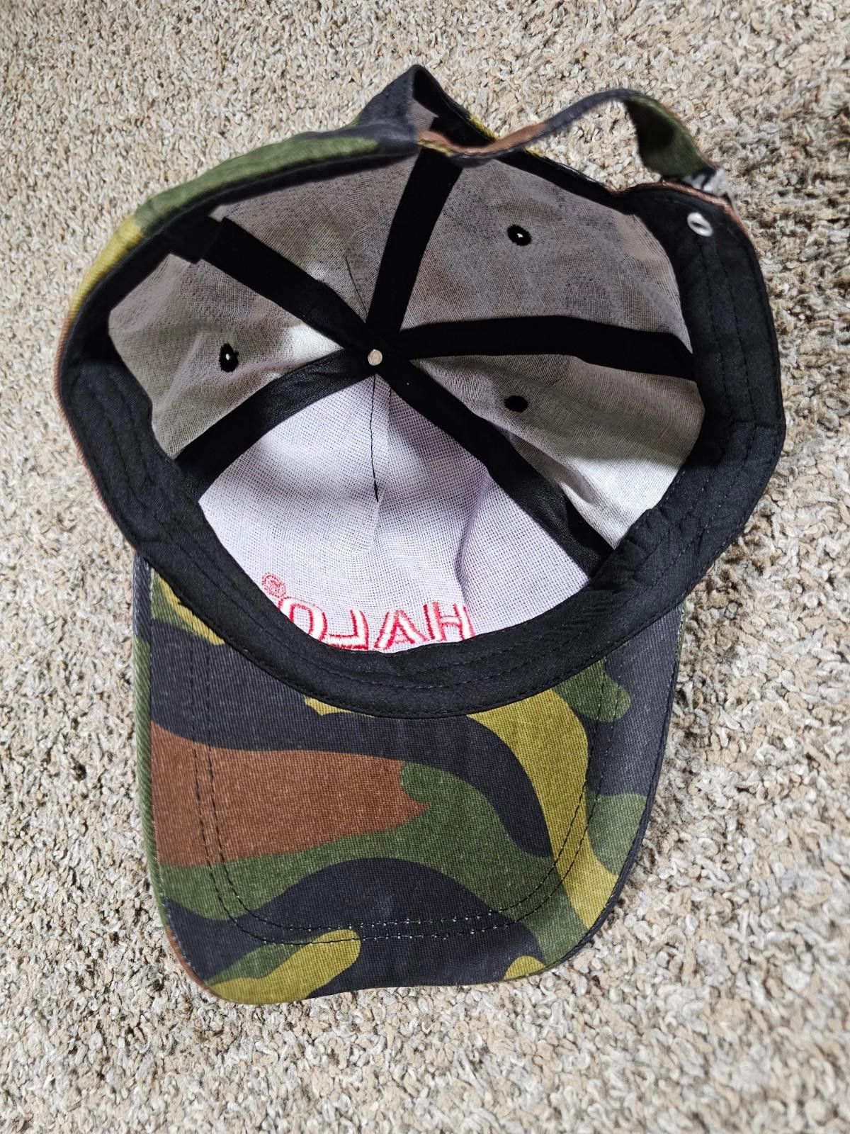 Halo Halo Camouflage Baseball Hat Strapback Hunting Gorpcore Camo Size ONE SIZE - 5 Thumbnail