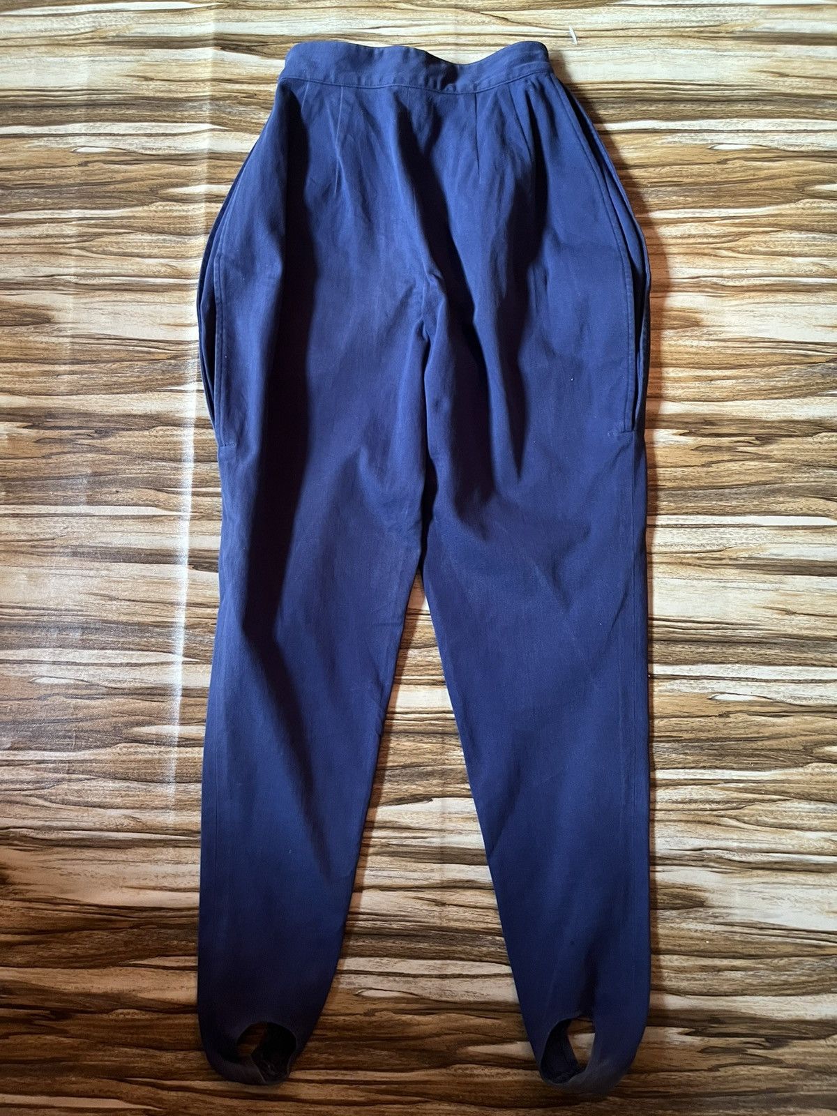 Issey Miyake Archive🔥 Vintage 80s Issey Miyake Gurkha Pants Navy Blue Size US 30 / EU 46 - 5 Thumbnail
