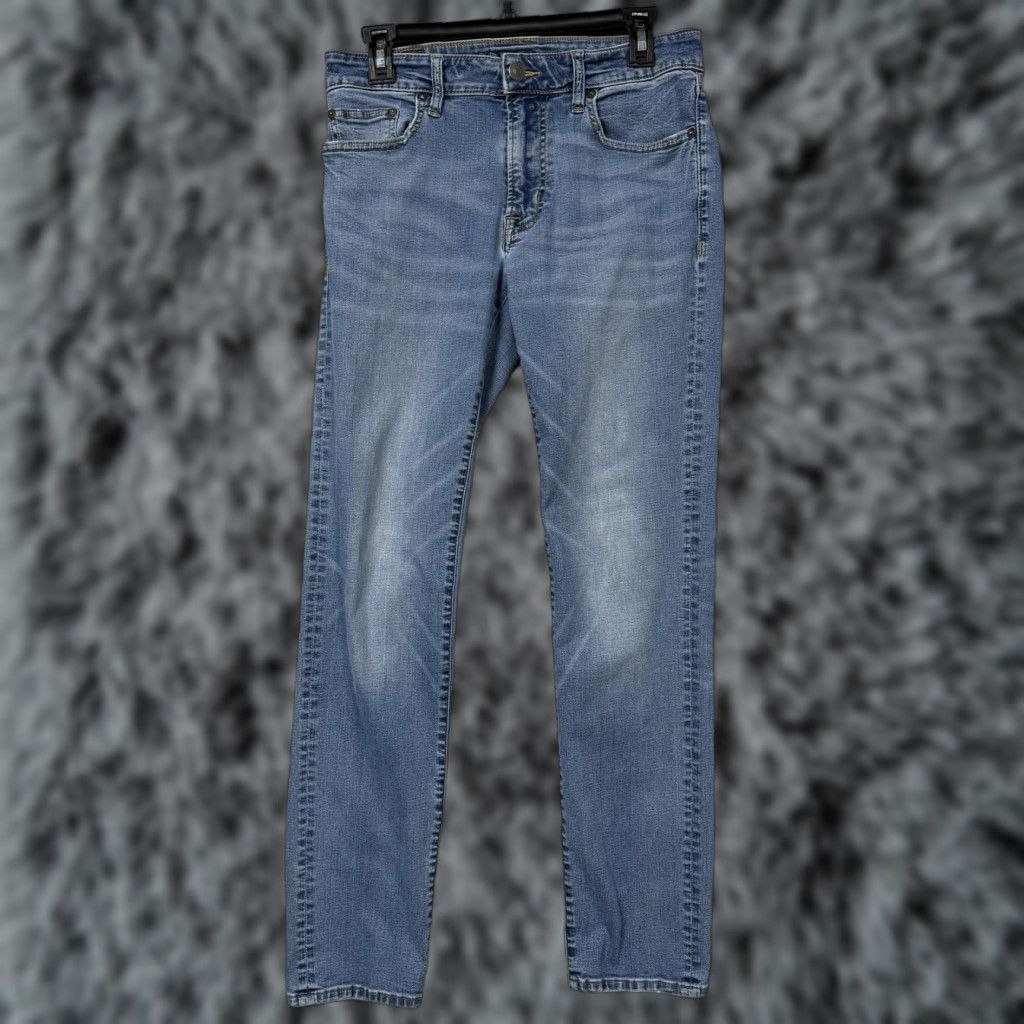 American Eagle Outfitters American Eagle Jeans Mens 30x31 NE(X)T LEVEL FLEX Skinny Denim Blue 5-Pocket Everyday Casual Mens Jeans Dylan Size US 30 / EU 46 - 1 Thumbnail