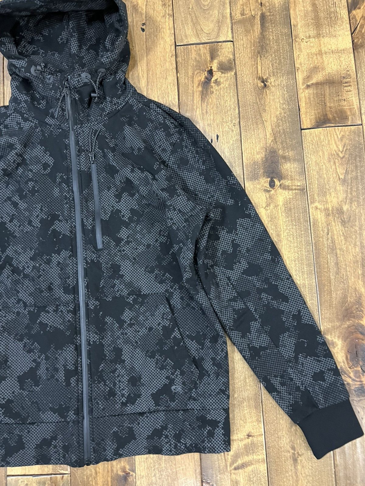 Gap GapFit All-Elements Fleece reflective zip hoodie Size US S / EU 44-46 / 1 - 7 Thumbnail