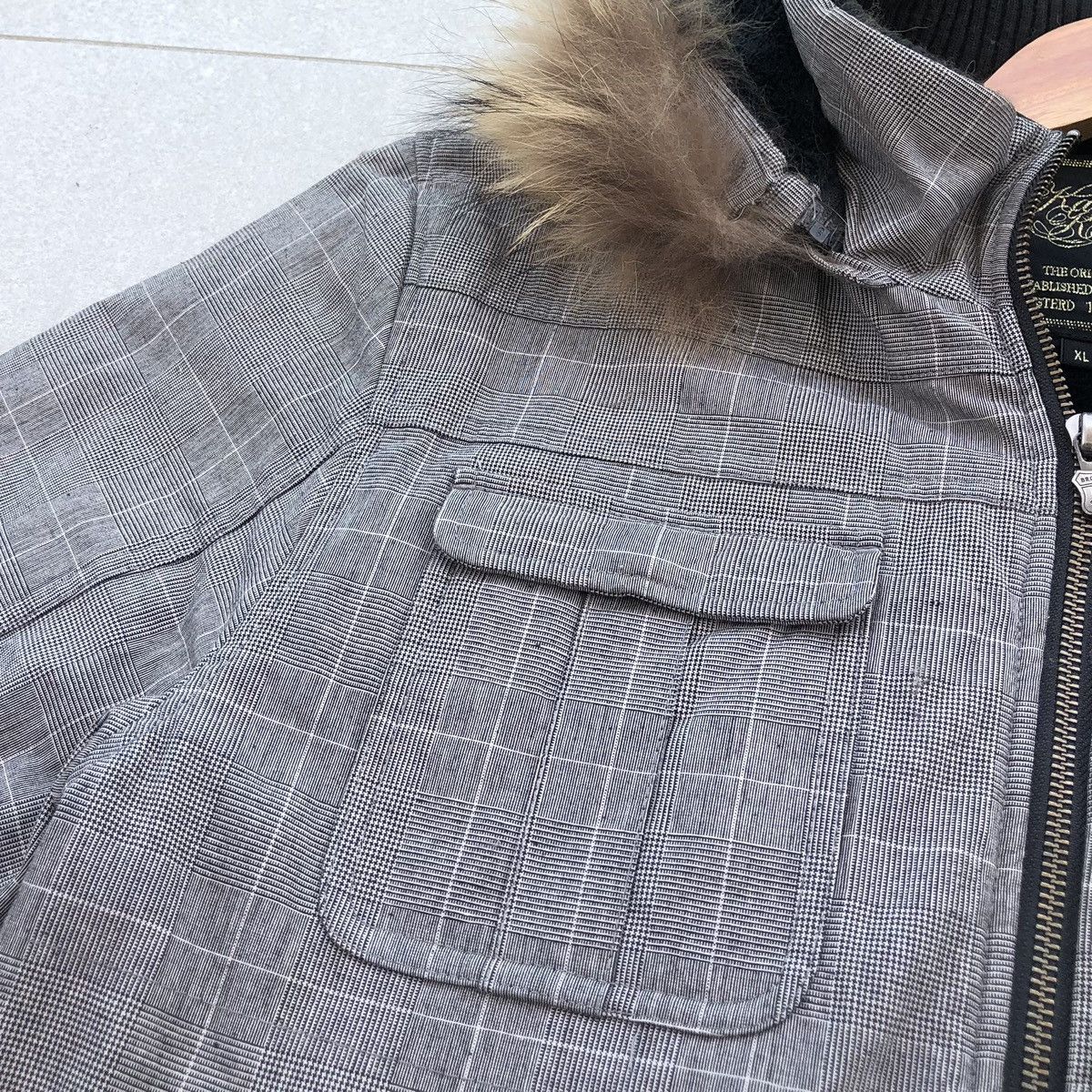 Karl Kani Karl Kani Acrylic Fur Raccoon Hoodie Lined Fleece Jacket Size US M / EU 48-50 / 2 - 4 Thumbnail