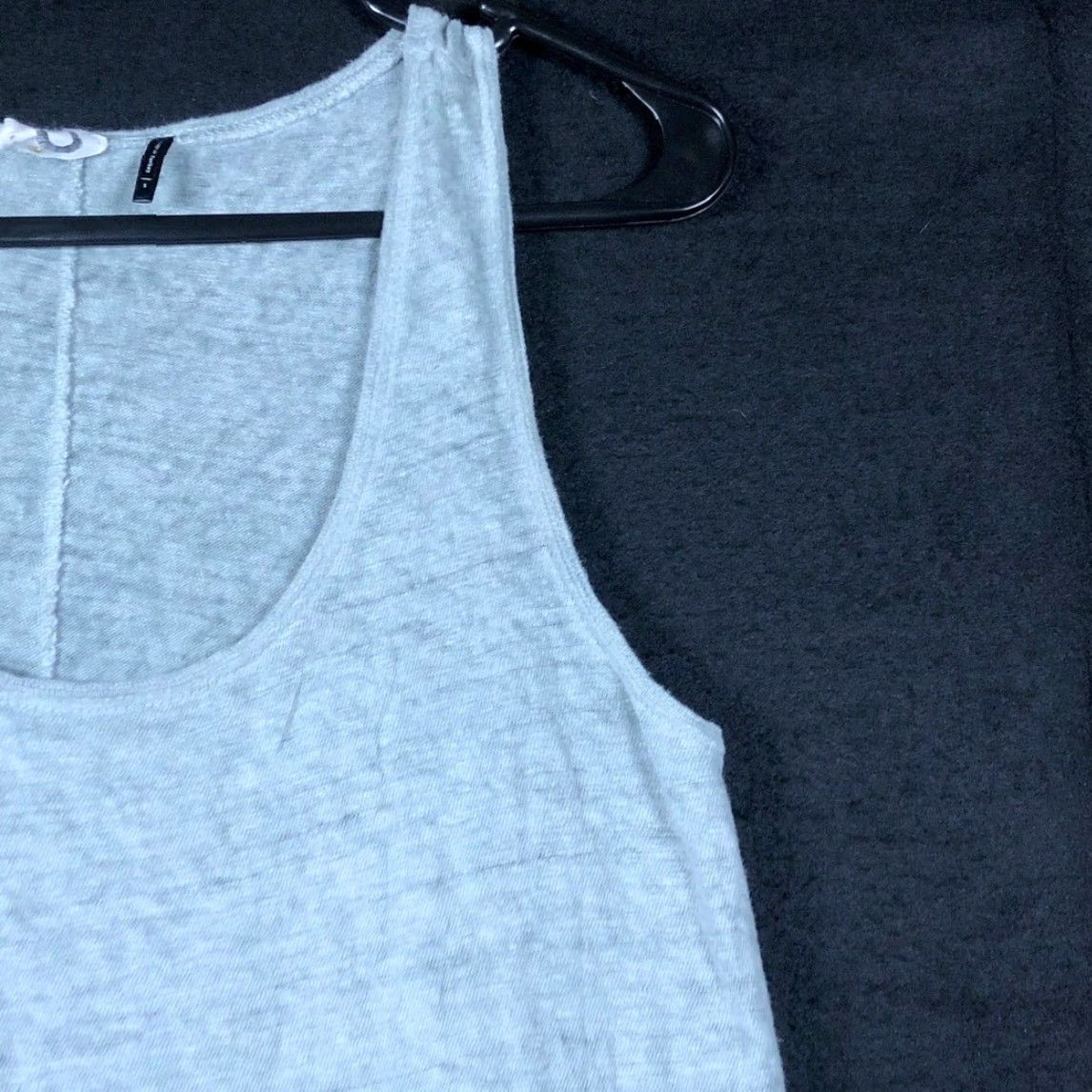 Anthropologie Anthropologie Akemi + Kin Womens Blouse Sleeveless Tank Linen Blend Small Blue Gray Boho Chic Casual Shirt Women Size S / US 4 / IT 40 - 5 Thumbnail