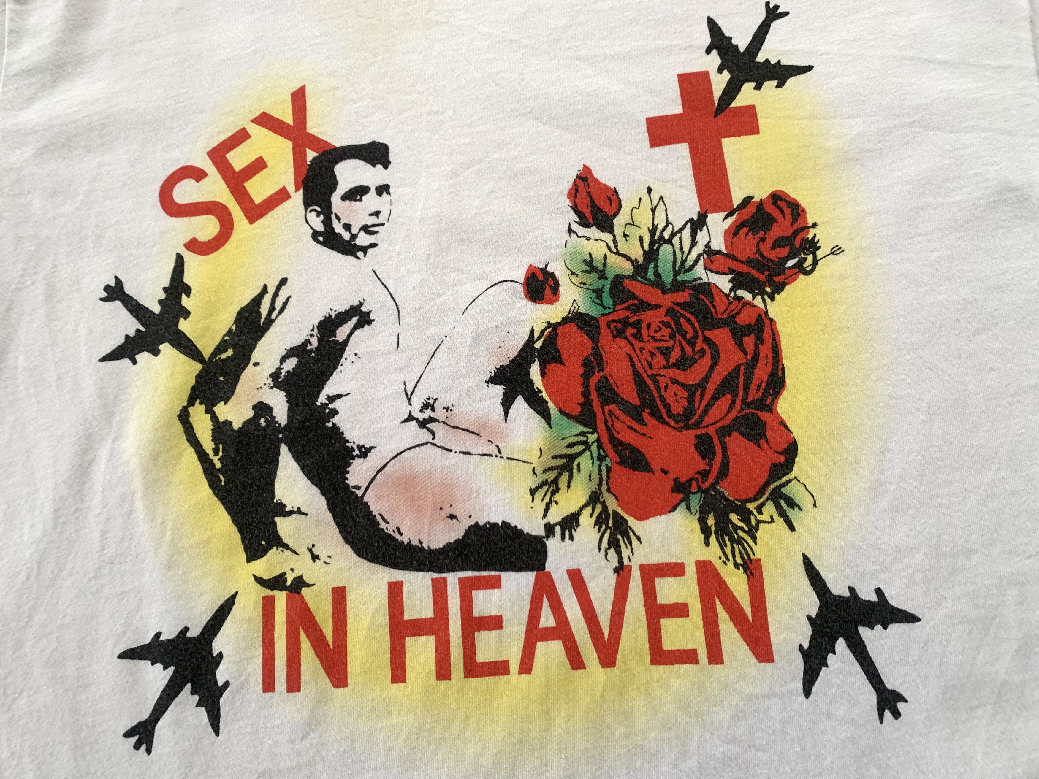 Supreme Vintage Supreme Sex in Heaven Ringer Tee Size US S / EU 44-46 / 1 - 5 Thumbnail