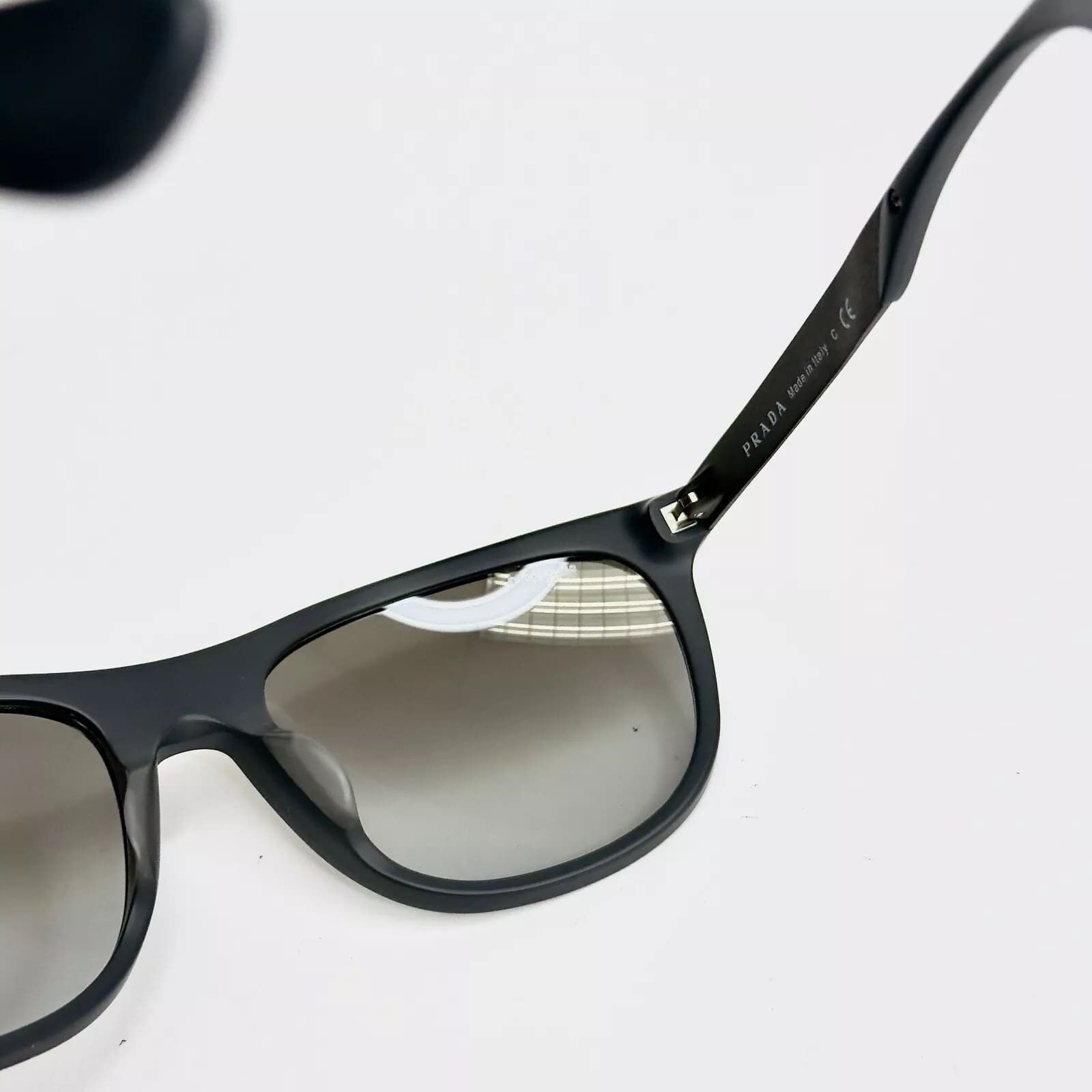 Prada PRADA PR04SS Matte Black Ruthenium Sport Sunglasses 04S 04ss Size ONE SIZE - 4 Thumbnail