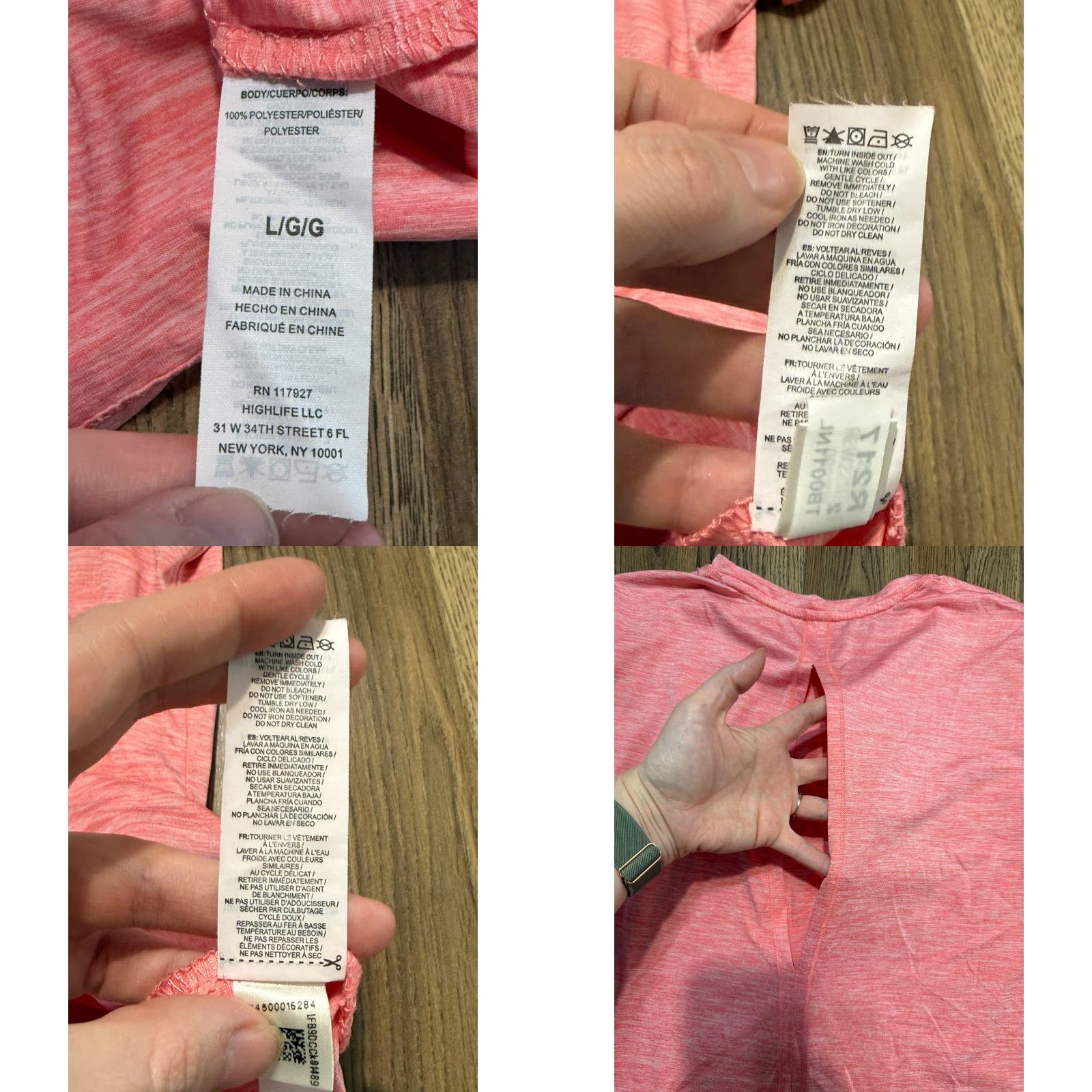 Reebok Reebok Shirt Womens Large White Pink Athletic Wear Crewneck Shirt Ladies Regular Fit Cotton Short Sleeve Casual Modern Basic Spring Summer Fall Womens Size L / US 10 / IT 46 - 8 Thumbnail