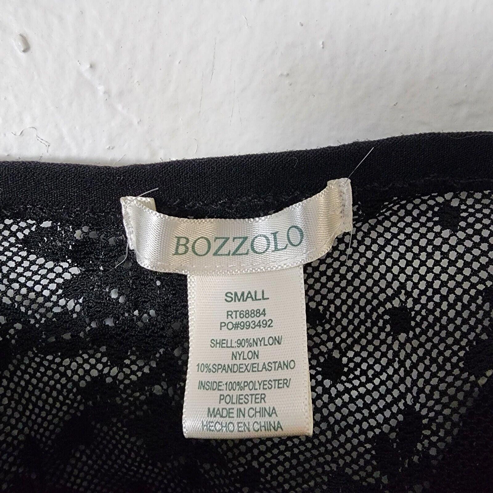 Other Bozzolo Bra Black Lace Underwire Crop Top Bohemian Goth Size ONE SIZE - 4 Thumbnail