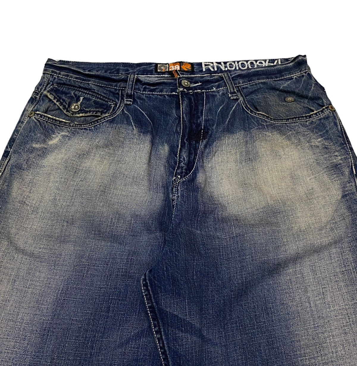 Vintage Rare Design Vintage Brand Akademiks Baggy Hiphop Jeans 2000s Size US 38 / EU 54 - 3 Thumbnail