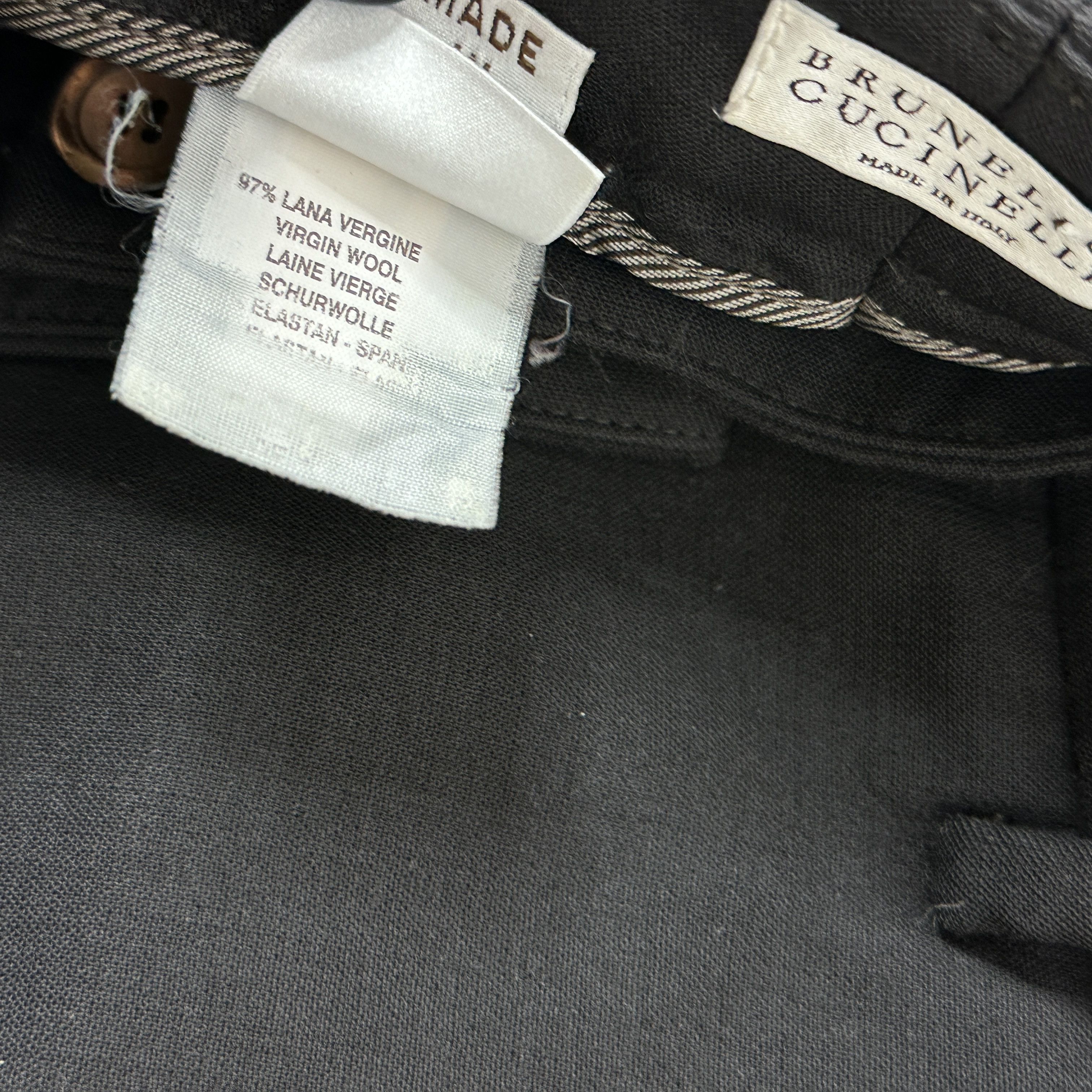 Brunello Cucinelli × Vintage Vintage Casual Y2K Brunello Cucinelli Women's Trousers Size 25" / US 0 / IT 36 - 3 Thumbnail
