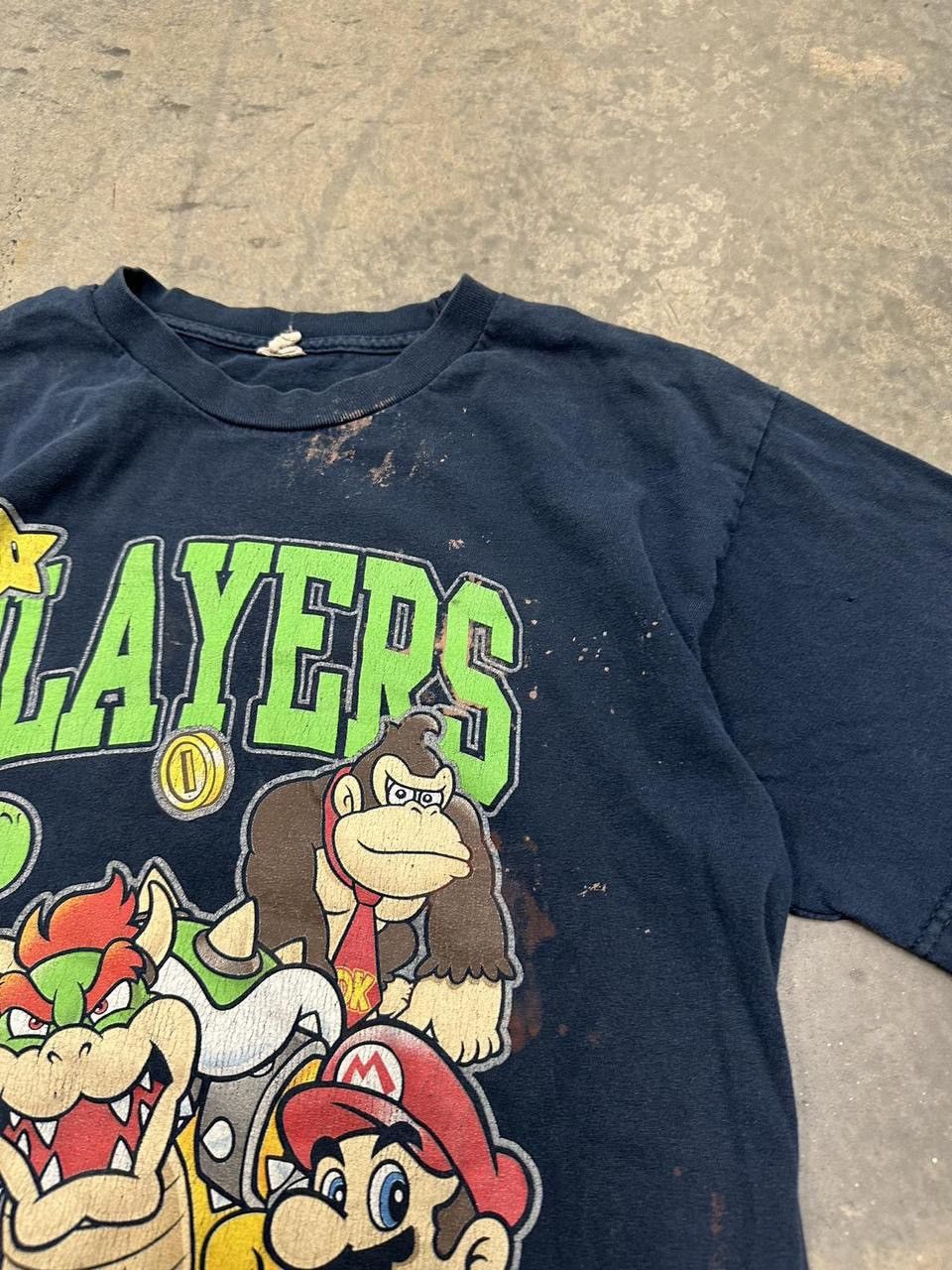 Nintendo Vintage Mario Star Player Graphic Shirt Size Medium Size US M / EU 48-50 / 2 - 3 Thumbnail