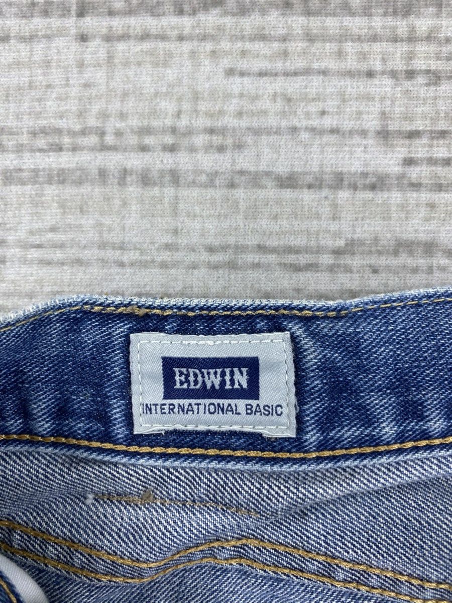 Edwin × Vintage Vintage Edwin 402 Japan Distressed Blue Denim Pants Size US 32 / EU 48 - 14 Thumbnail