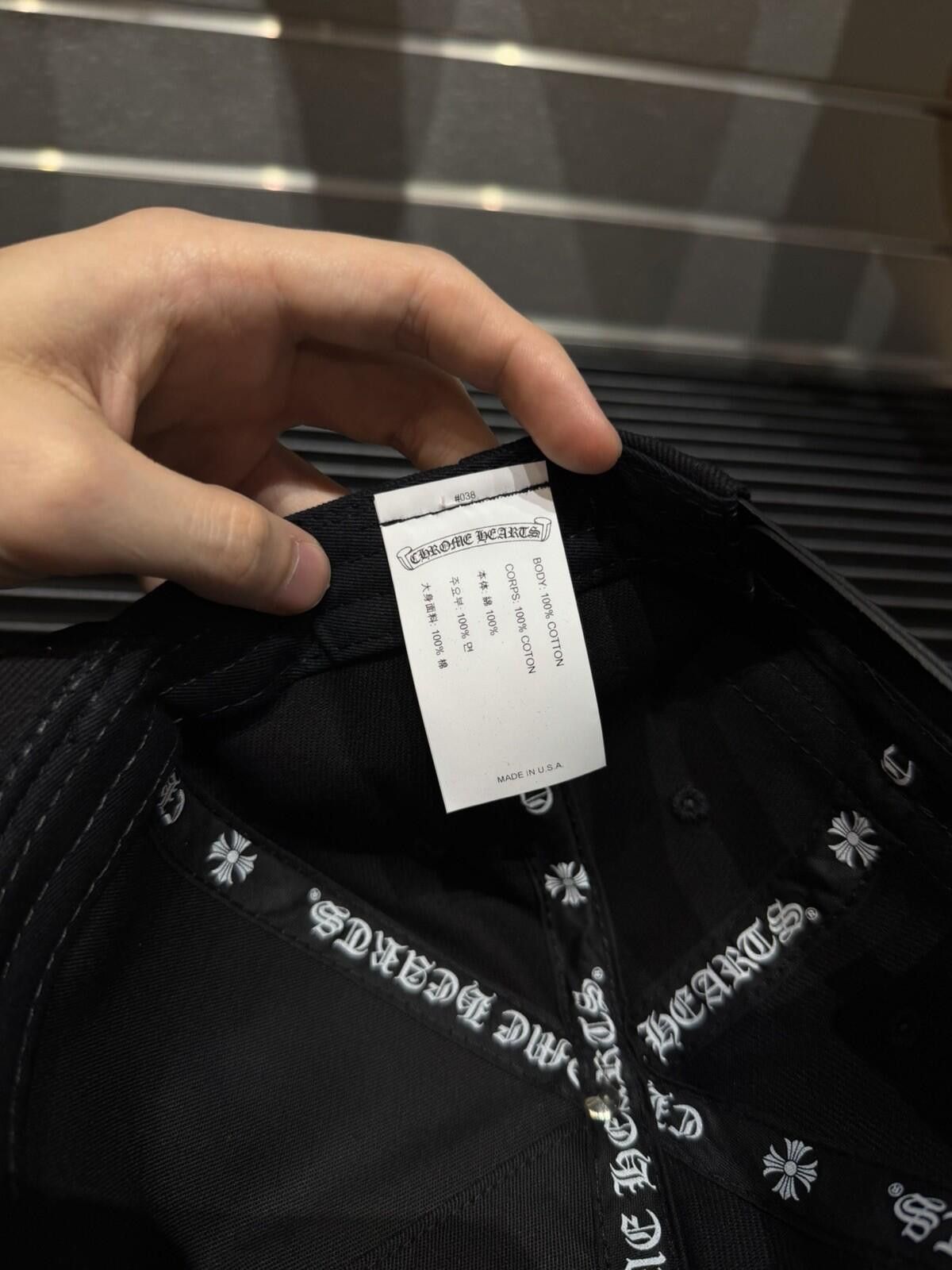 Chrome Hearts Chrome Hearts Black White EXLUSIVE Hat Brand New Size ONE SIZE - 12 Thumbnail