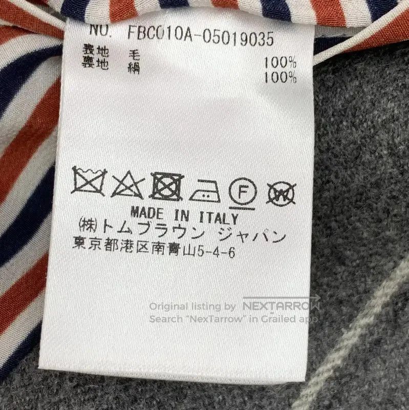 Thom Browne Thom Browne Gray Wool Women's Blazer . Size XS / US 0-2 / IT 36-38 - 8 Thumbnail