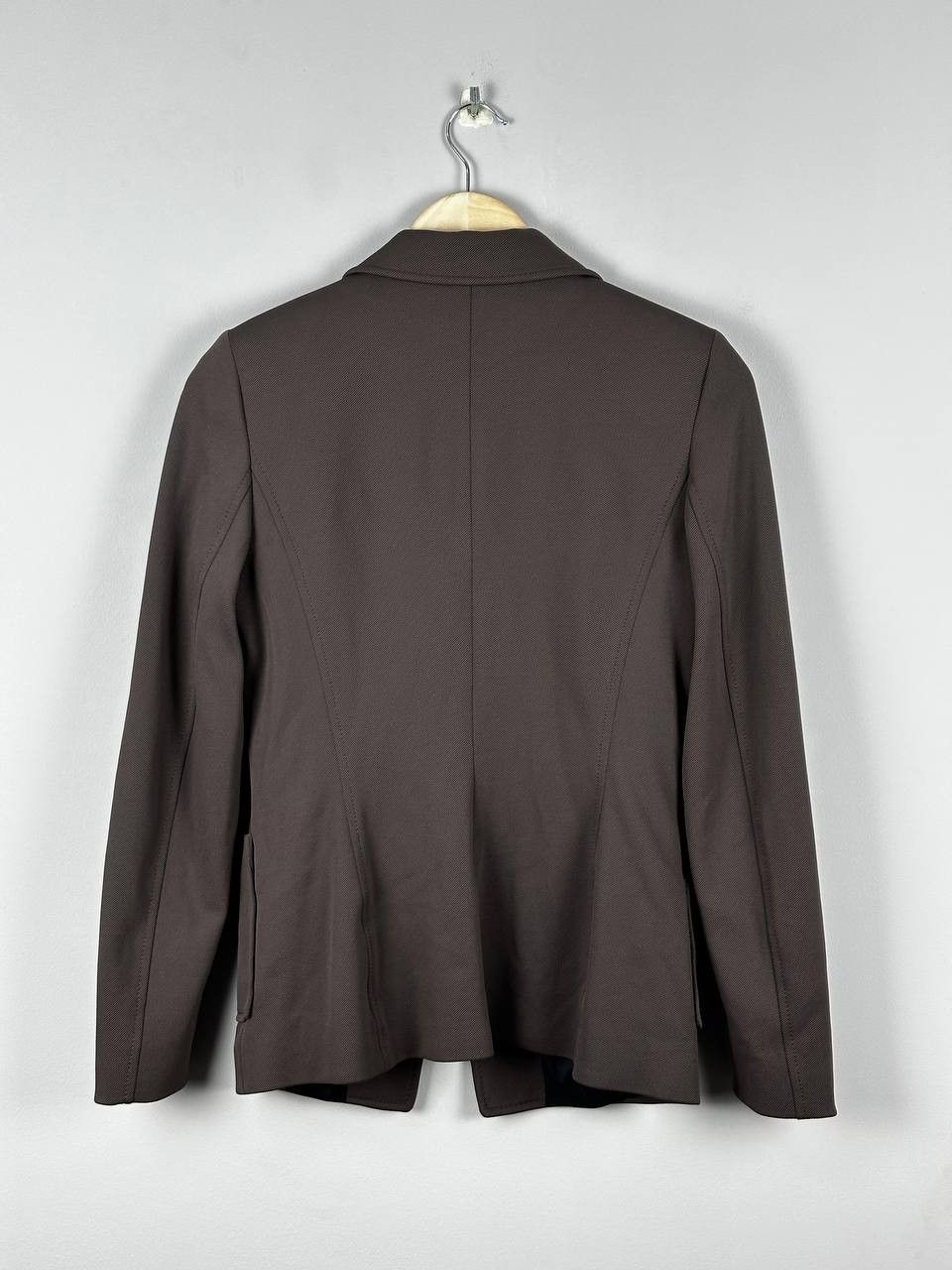 DOROTHEE SCHUMACHER Dorothee Schumacher Brown Luxury Blazer Size XS / US 0-2 / IT 36-38 - 9 Thumbnail