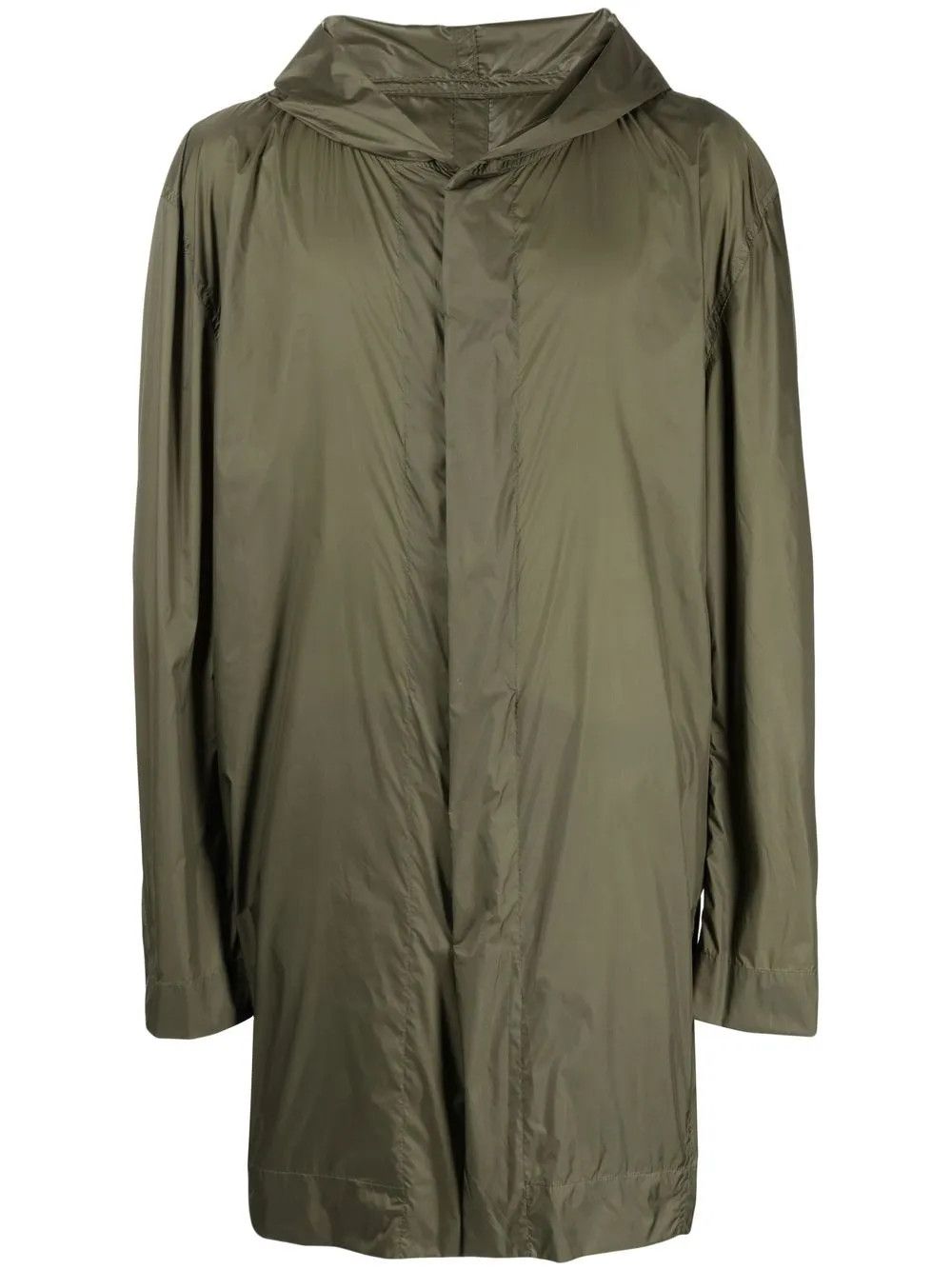 Rick Owens o1y0325 Hooded Jacket in Green Size US S / EU 44-46 / 1 - 1 Thumbnail