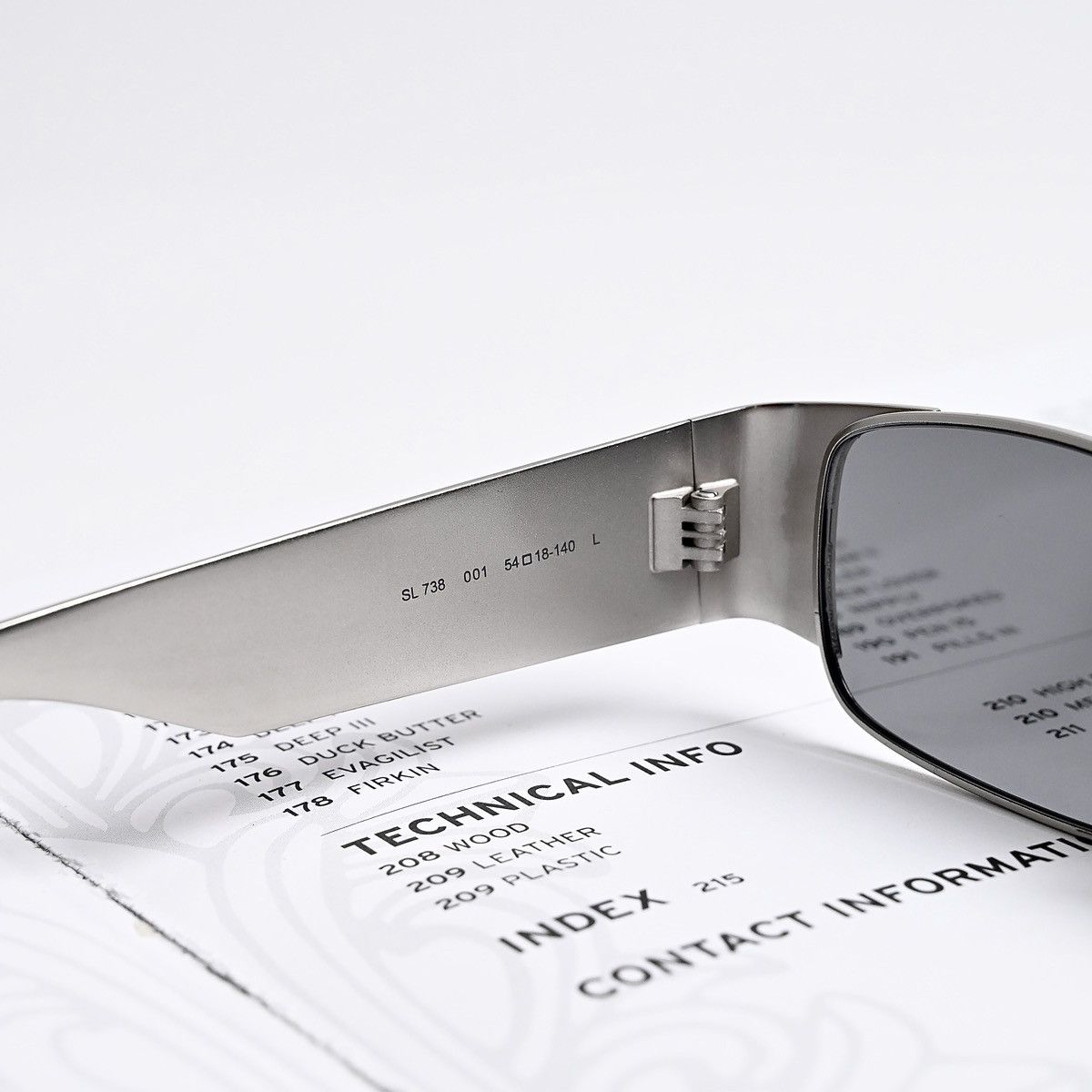 Saint Laurent Paris SAINT LAURENT SL 738 SUNGLASSES Size ONE SIZE - 6 Thumbnail