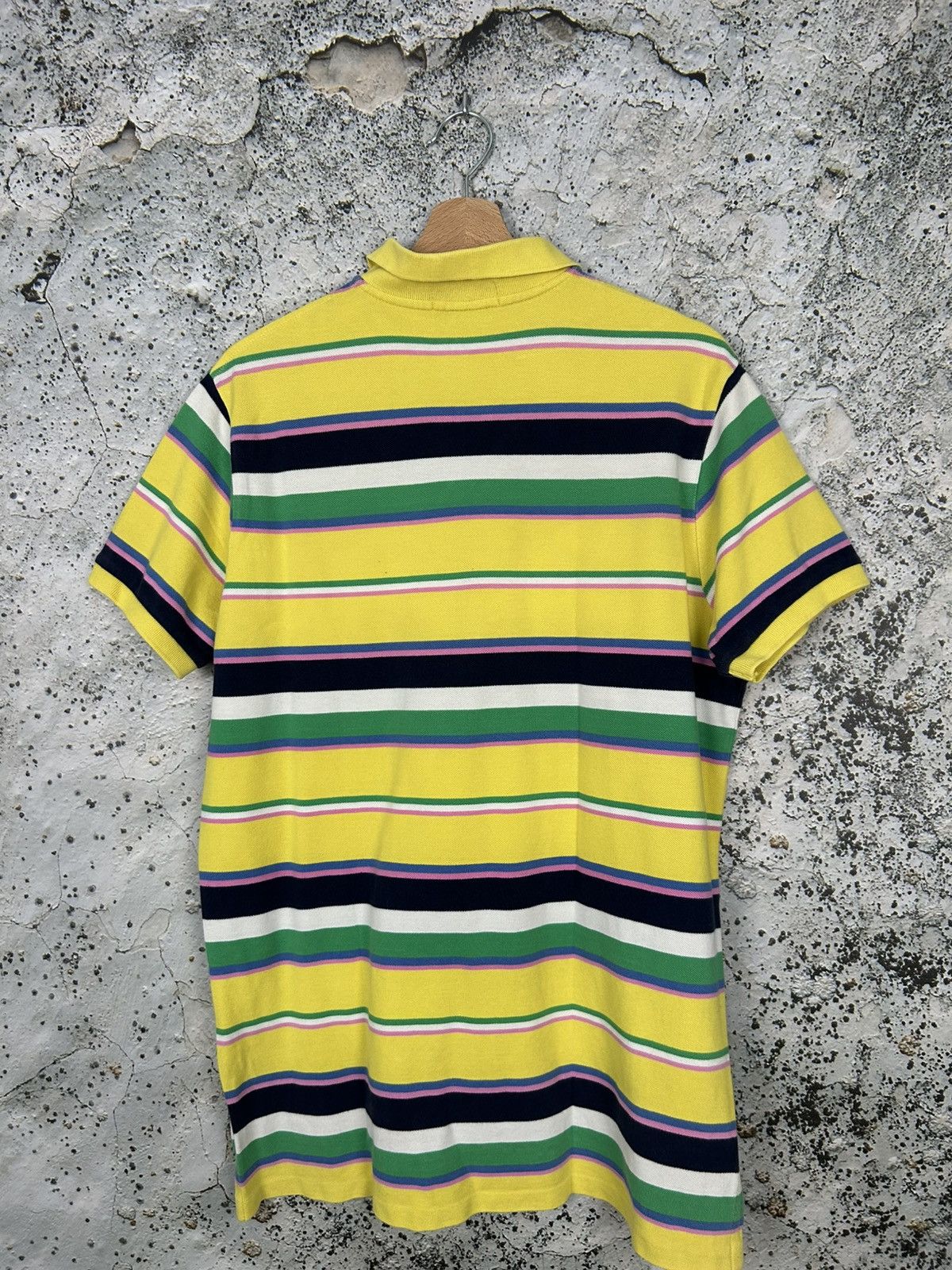 Polo Ralph Lauren Vintage Polo Ralph Lauren 90s Stripe Tee Designer Rap Skate Size US L / EU 52-54 / 3 - 4 Thumbnail