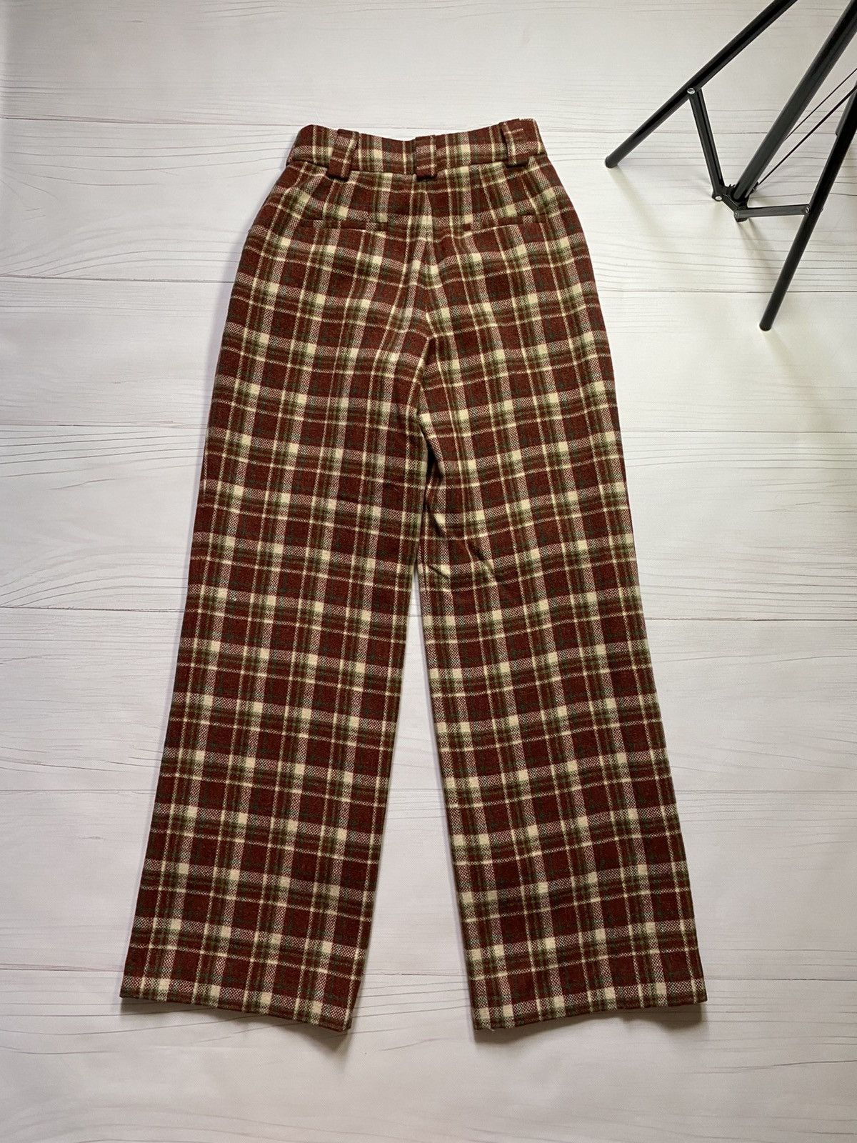 Sezane Sezane theophile plaid wool trousers Size 25" / US 0 / IT 36 - 2 Thumbnail