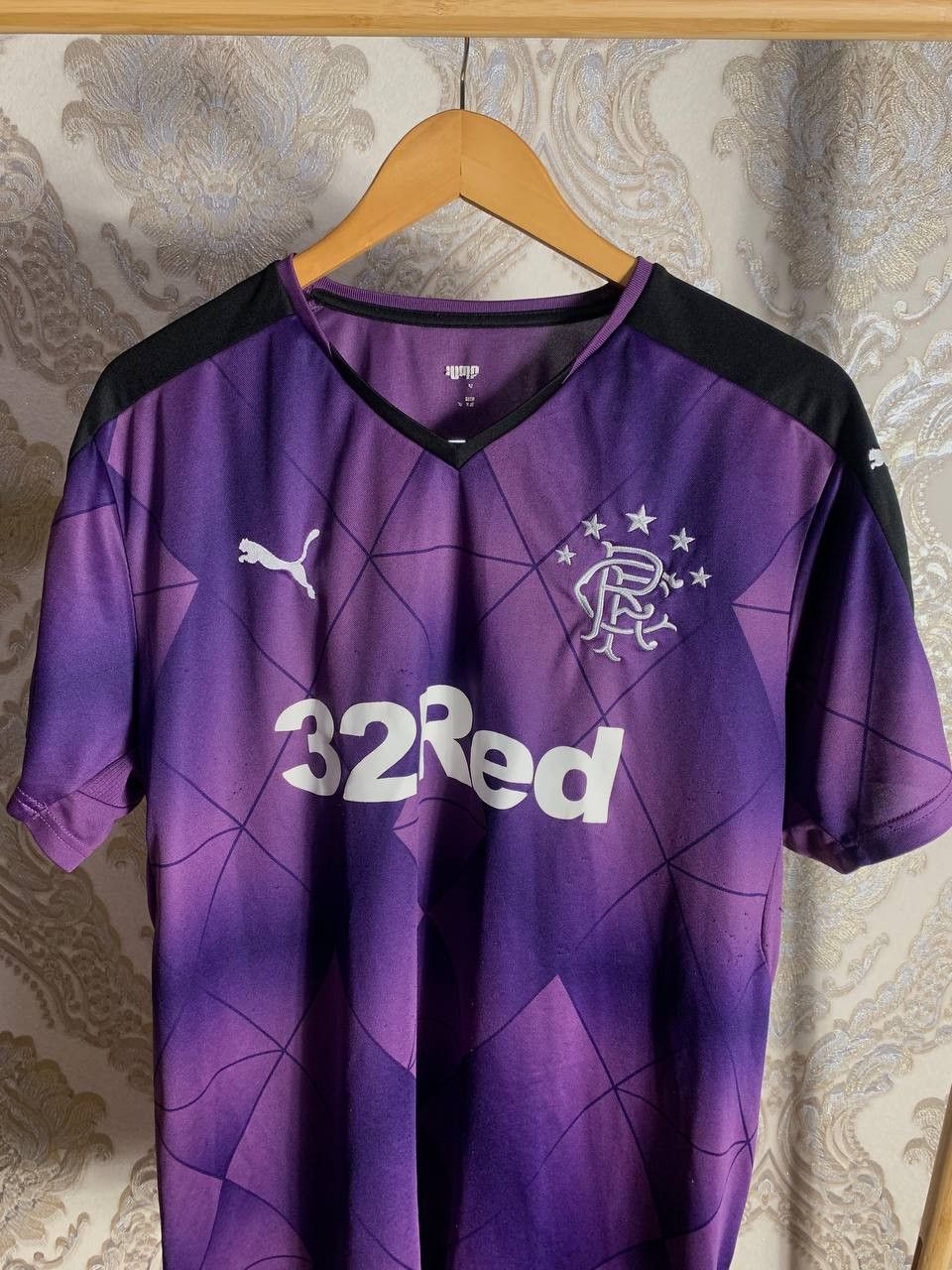Puma Vintage Puma FC Rangers Scotland Soccer Jersey Retro Size US XL / EU 56 / 4 - 2 Thumbnail