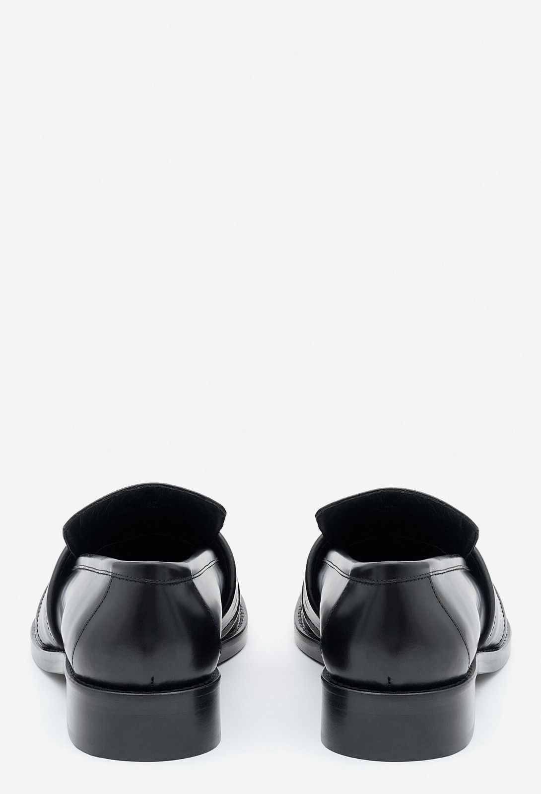 Acne Studios Last Acne Studios Black Vintage Leather Loafers Size US 12 / EU 45 - 4 Thumbnail