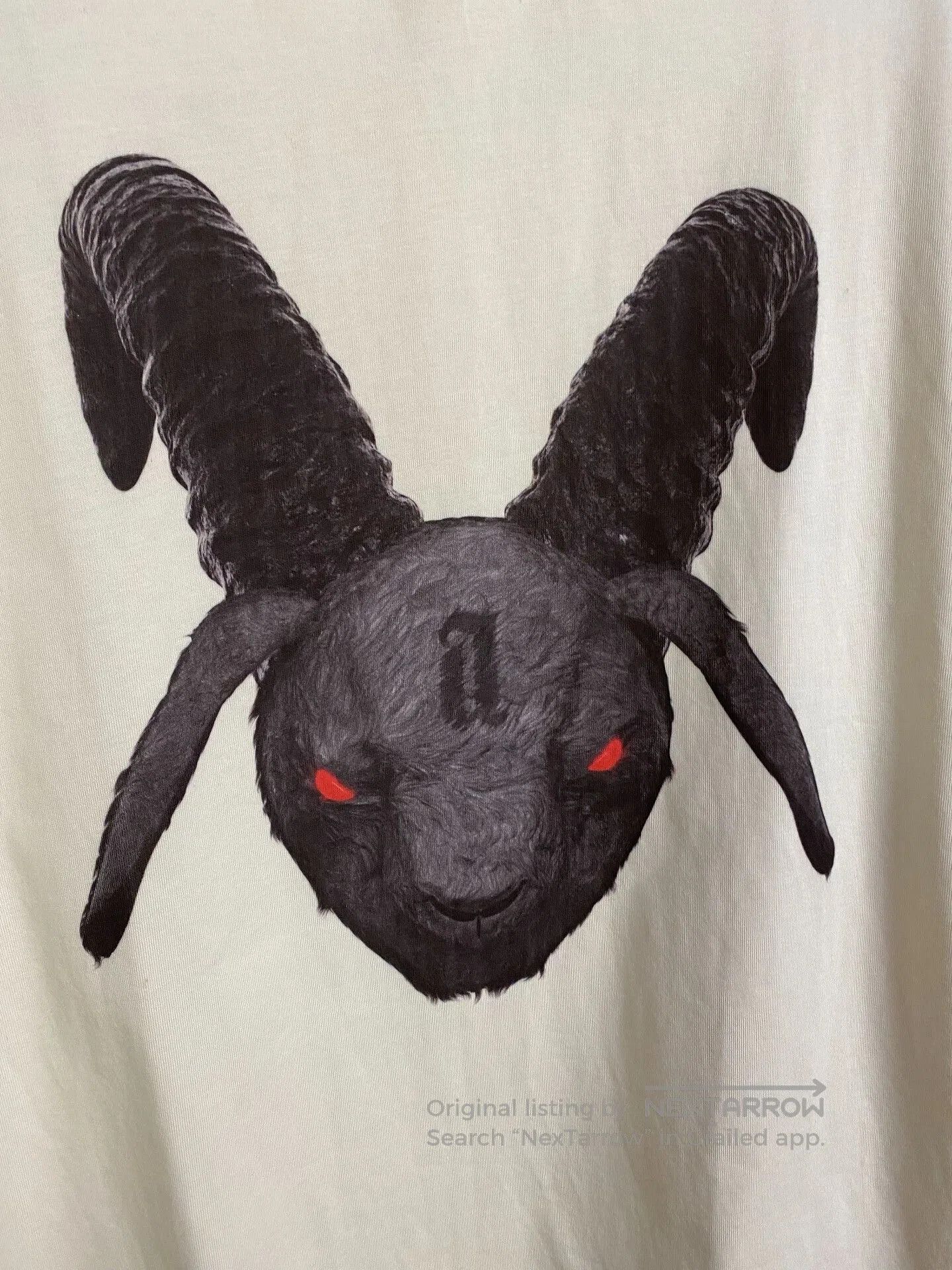 Arno De France Arnodefrance Goat Head Graphic Tee. Size US M / EU 48-50 / 2 - 4 Thumbnail