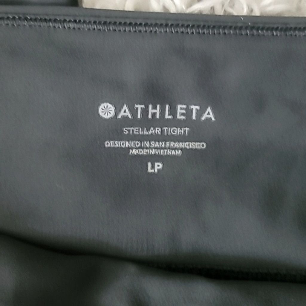 Athleta Athleta Charcoal Gray High Rise Stellar Tight Leggings Size 34" / US 12 / IT 48 - 4 Thumbnail