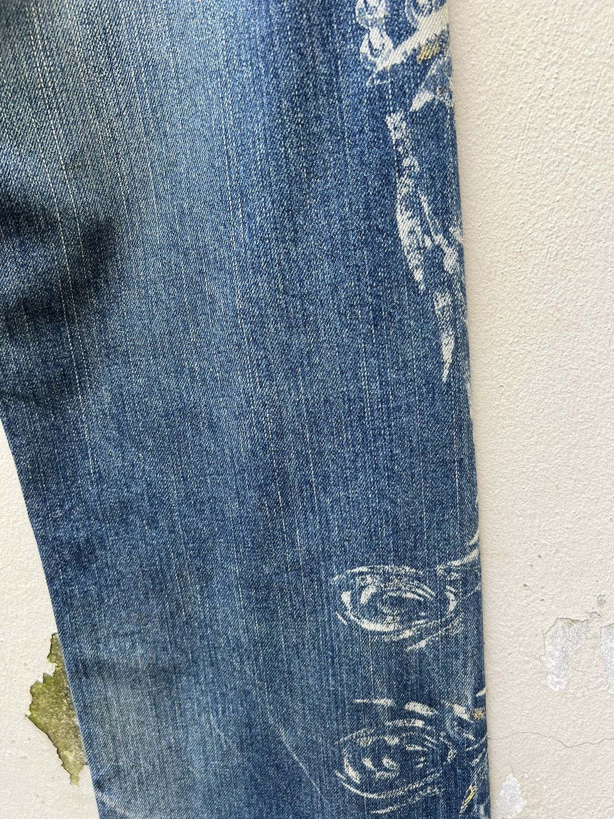 Eternal Vintage Eternal Japan Dirty Mud Denim Painter Jeans Size US 30 / EU 46 - 18 Thumbnail