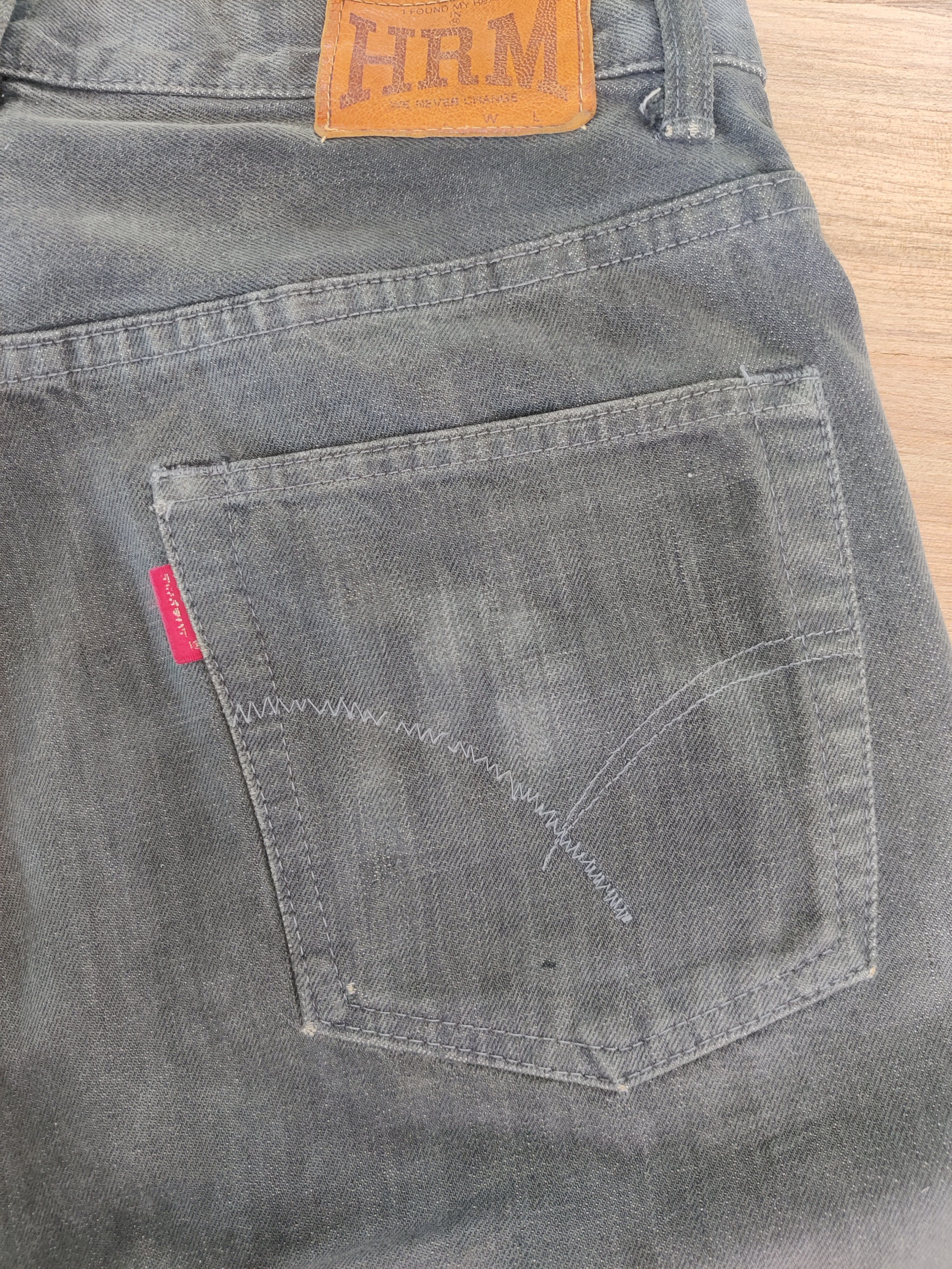 Japanese Brand HRM (HR.MARKET) Japanese denim Size US 33 - 17 Thumbnail