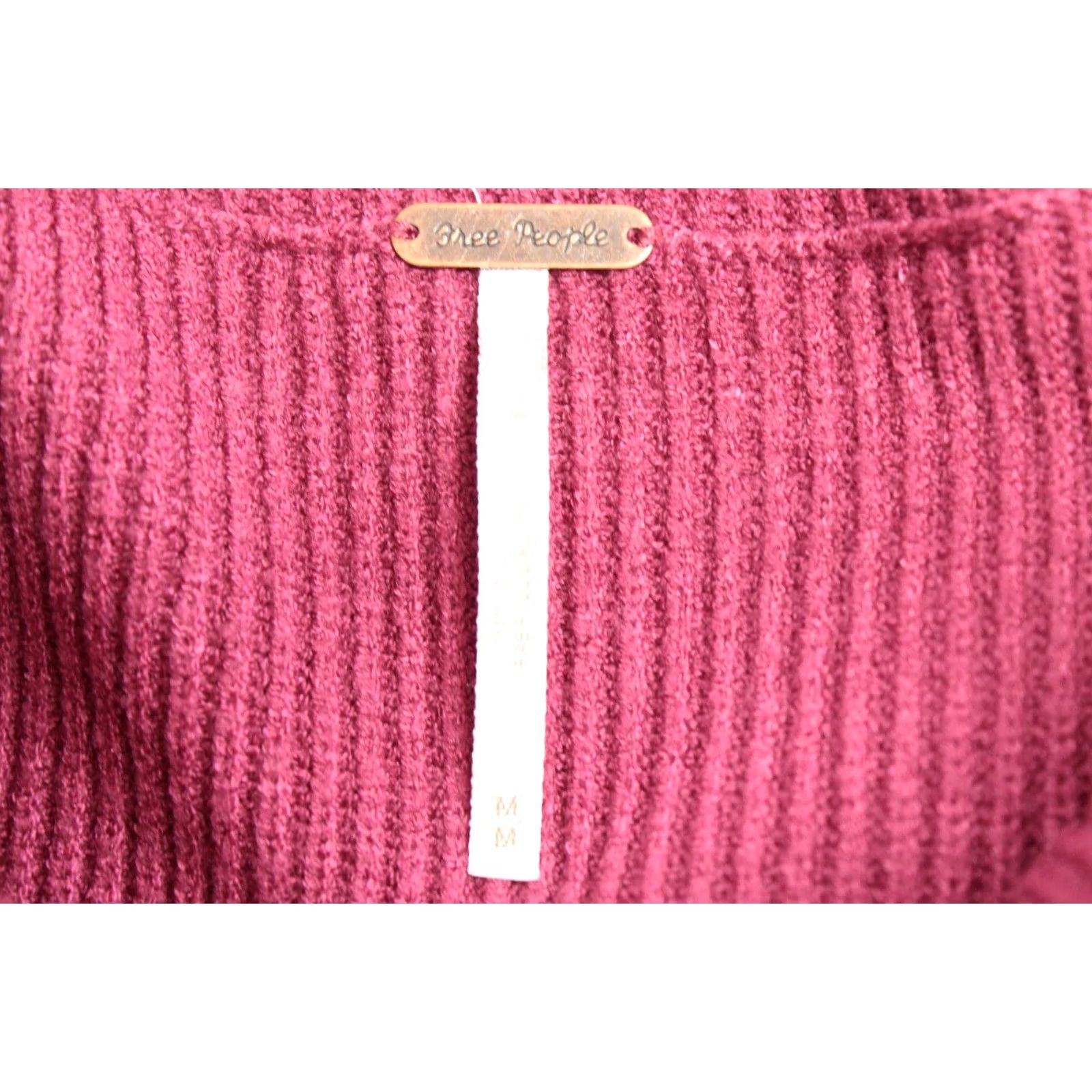 Free People Free People Women's Tunic Sweater in Berry Crush Size Medium Size M / US 6-8 / IT 42-44 - 6 Thumbnail