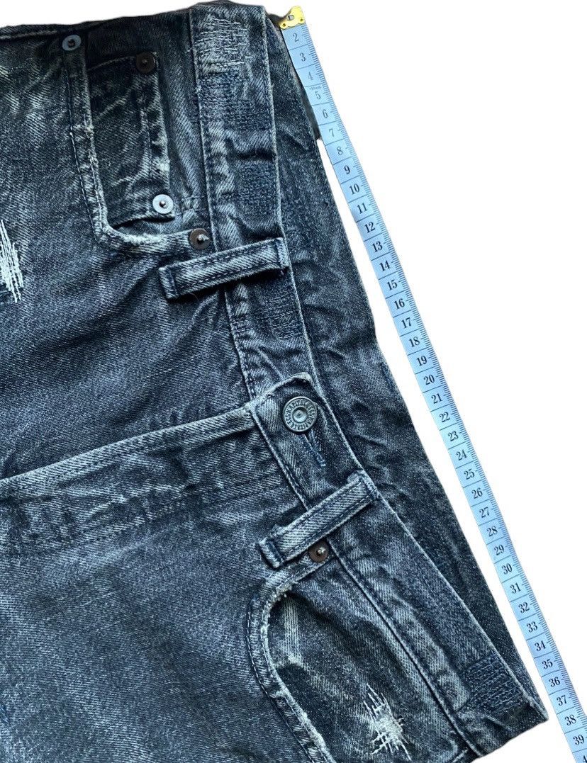 Kapital Kapital Boro patchwork selvedge black denim jeans Size US 28 / EU 44 - 10 Thumbnail